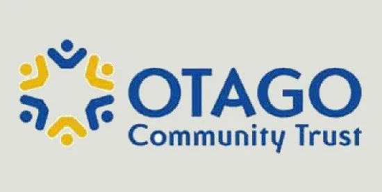 OTAGO Community Trust logo with a circular emblem and text.