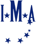 Letter 'M' with stars surrounding it in a decorative style