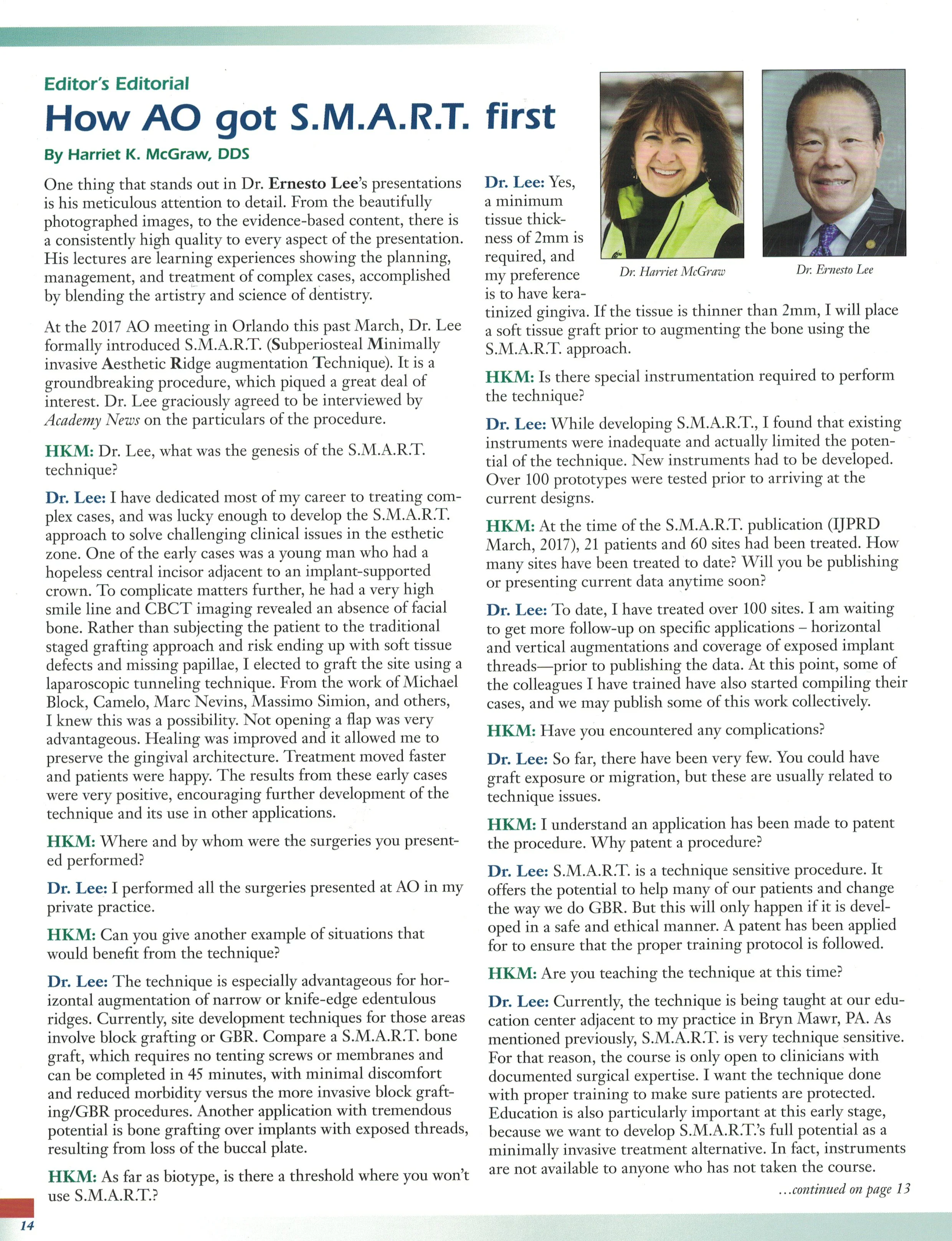 How AO got S.M.A.R.T. First