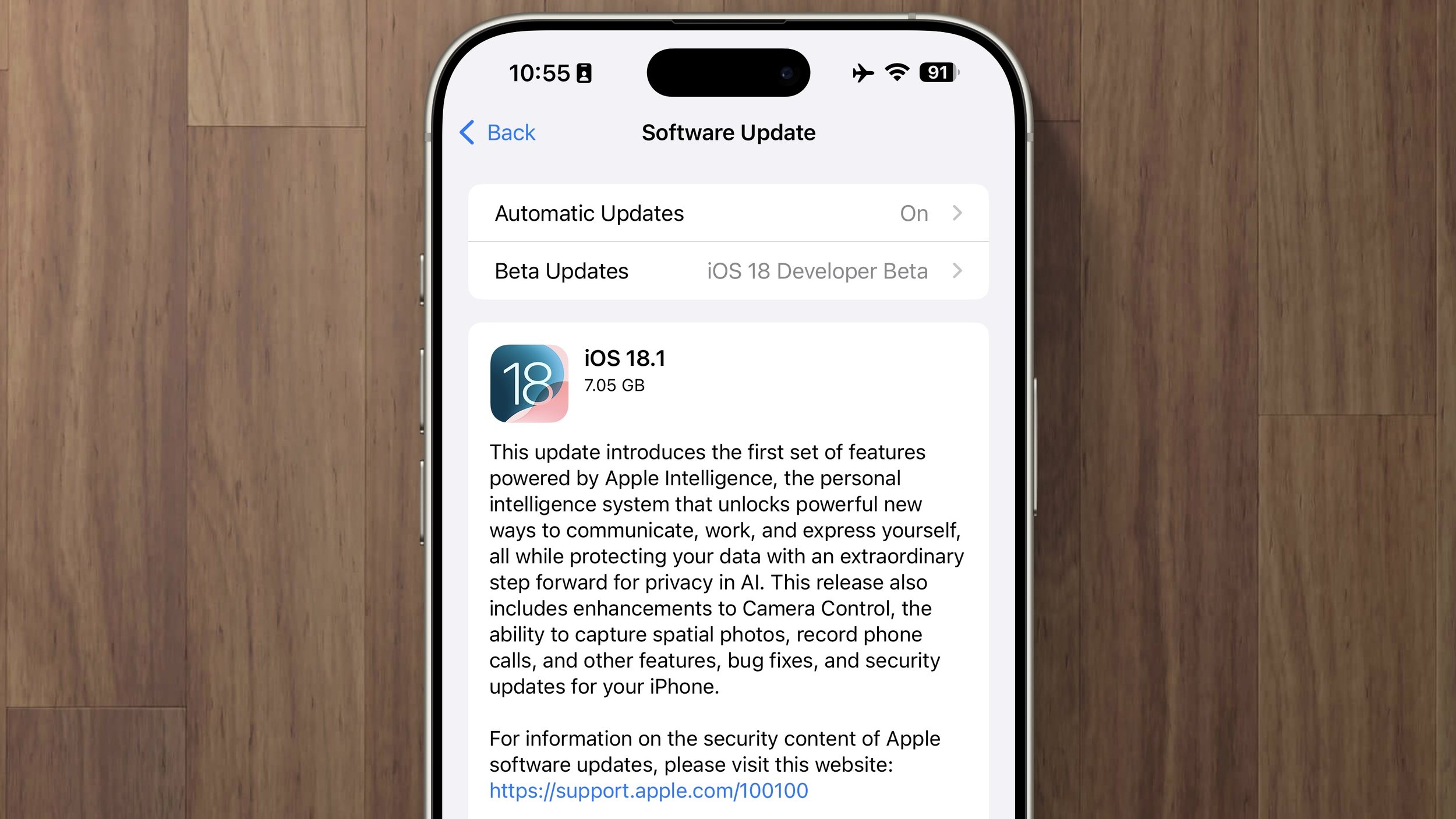 Apple releases iOS 18.1, macOS 15.1 with Apple Intelligence