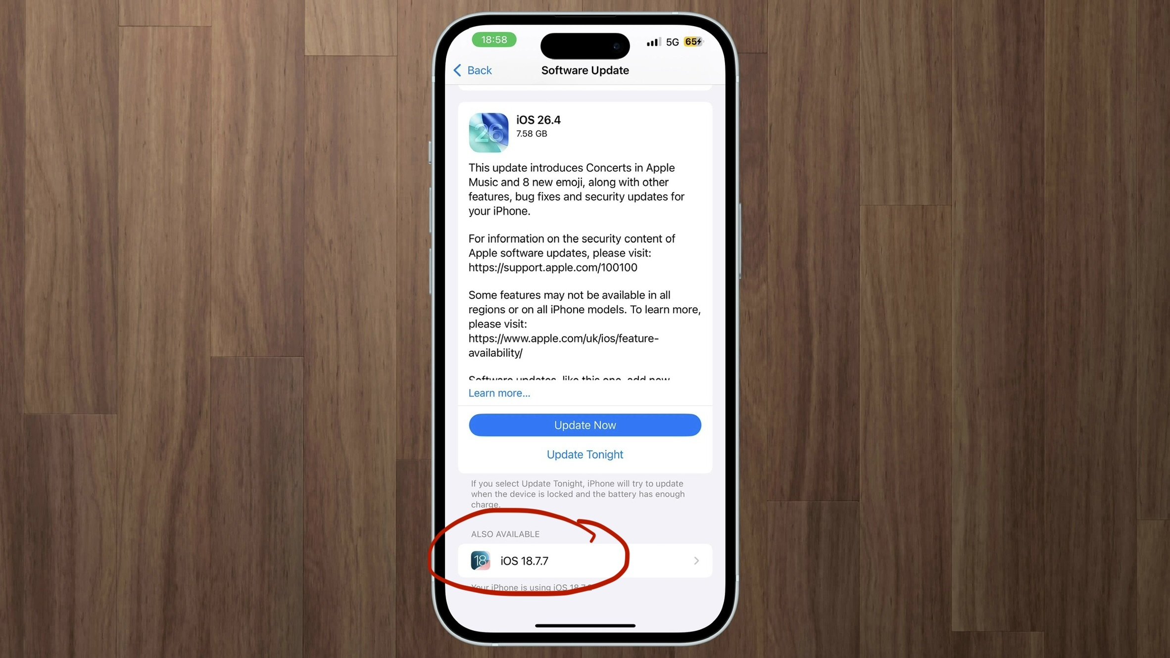 Apple is patching iPhones and iPads that skipped iOS 26. Update now!