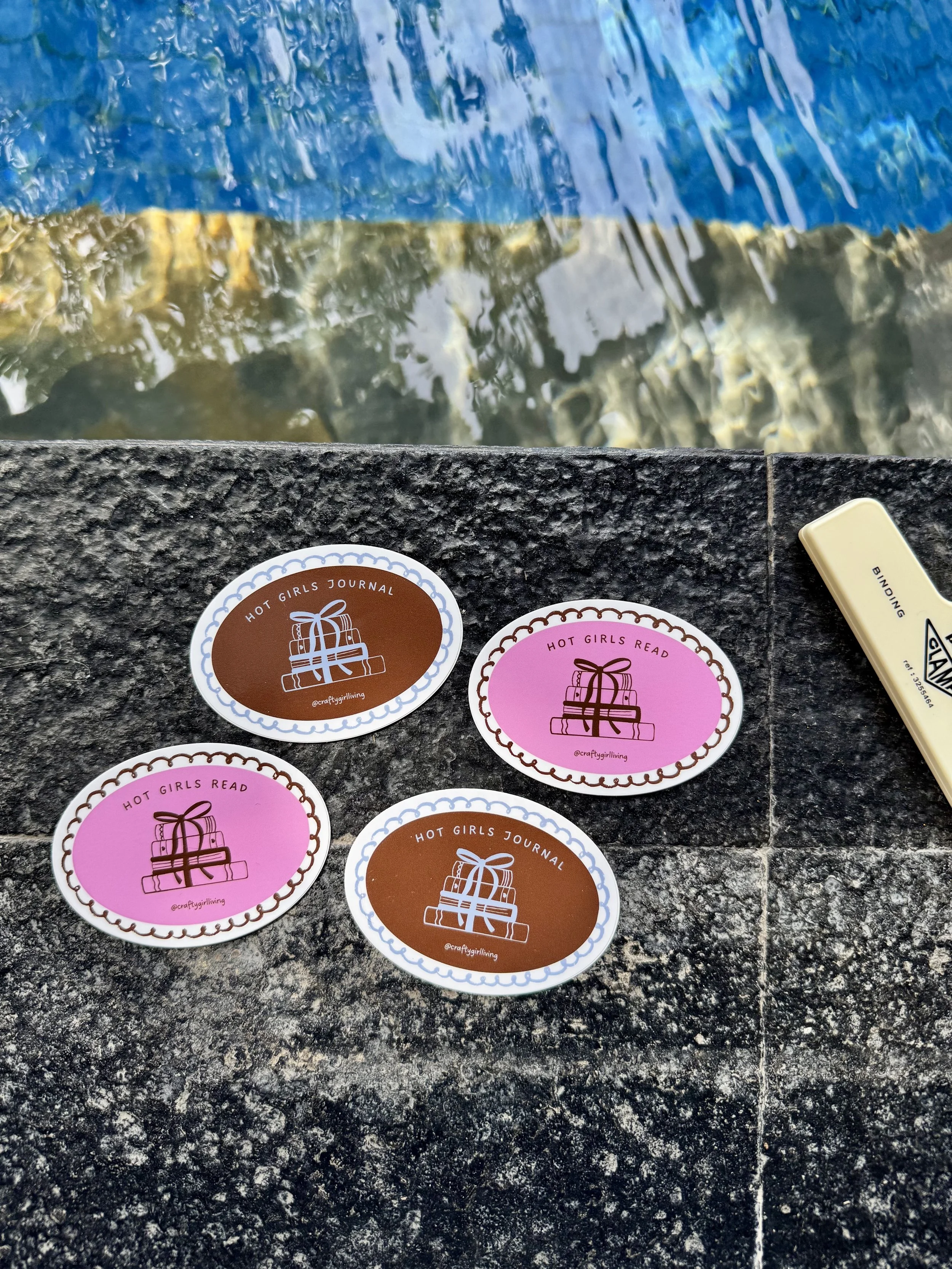 hot girls hobby sticker