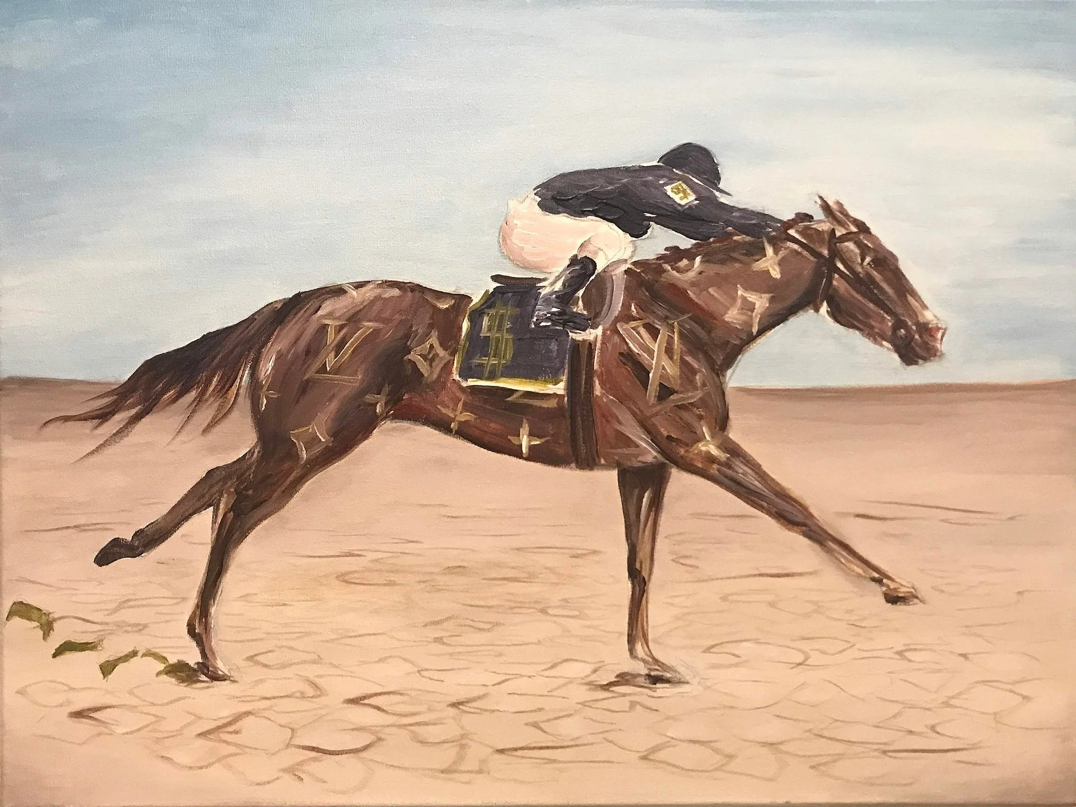 "Empty Bet"
Acrylic on Canvas, 16x20"