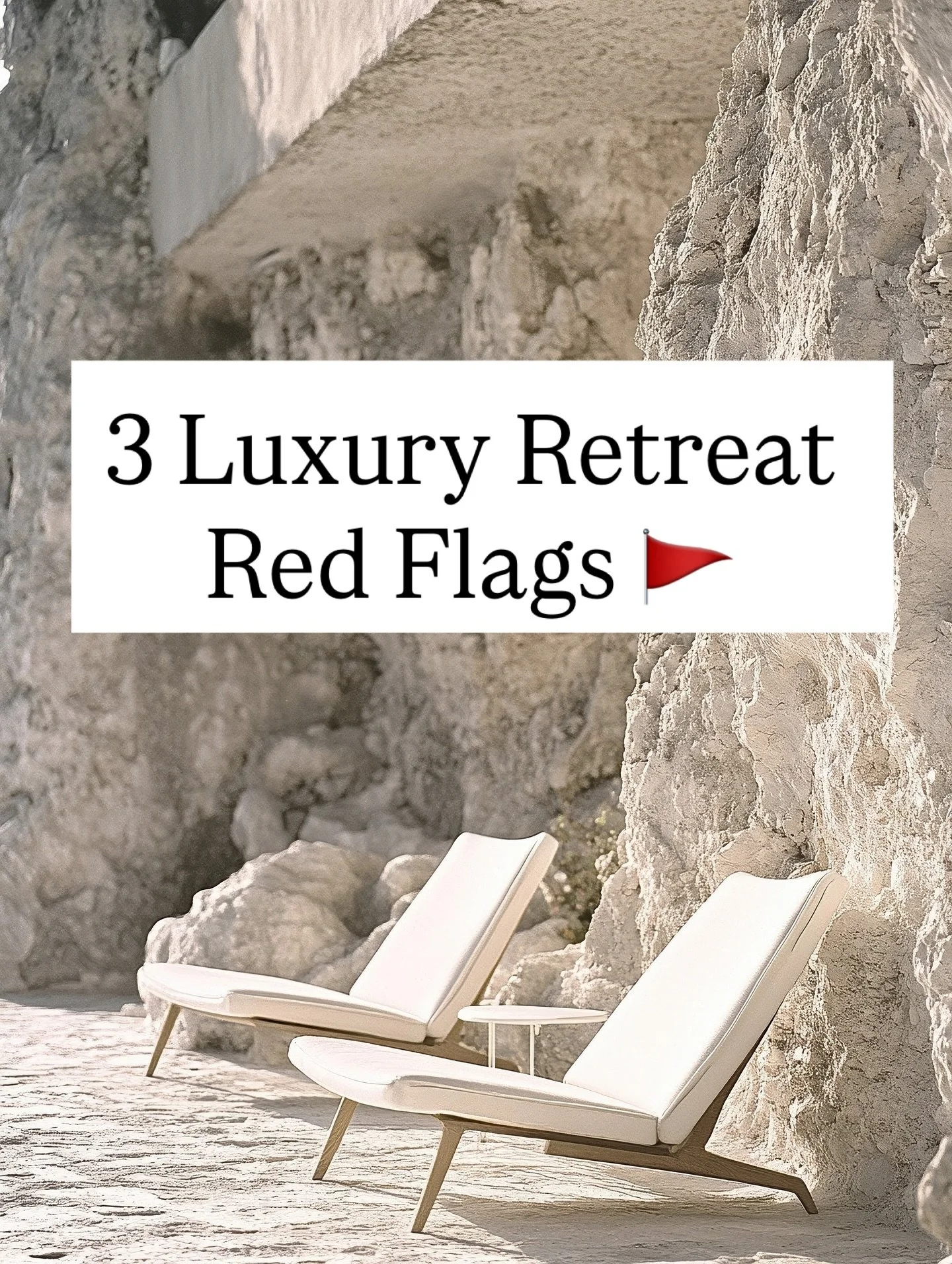Not all retreats are created equal. Some are glossy, over-programmed, or designed for Instagram not for your nervous system.

Here are 3 red flags I filter out for my clients:
✨ Over-scheduled days that feel like work, not restoration
✨ Facilitators 