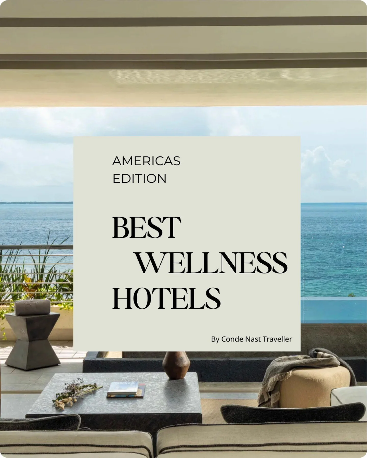 If your idea of wellness is cucumber water and pretending your life is fine&hellip; keep scrolling.

This carousel is not about spa fluff. These are the wellness hotels in the Americas that made @cntraveler list because they actually change something