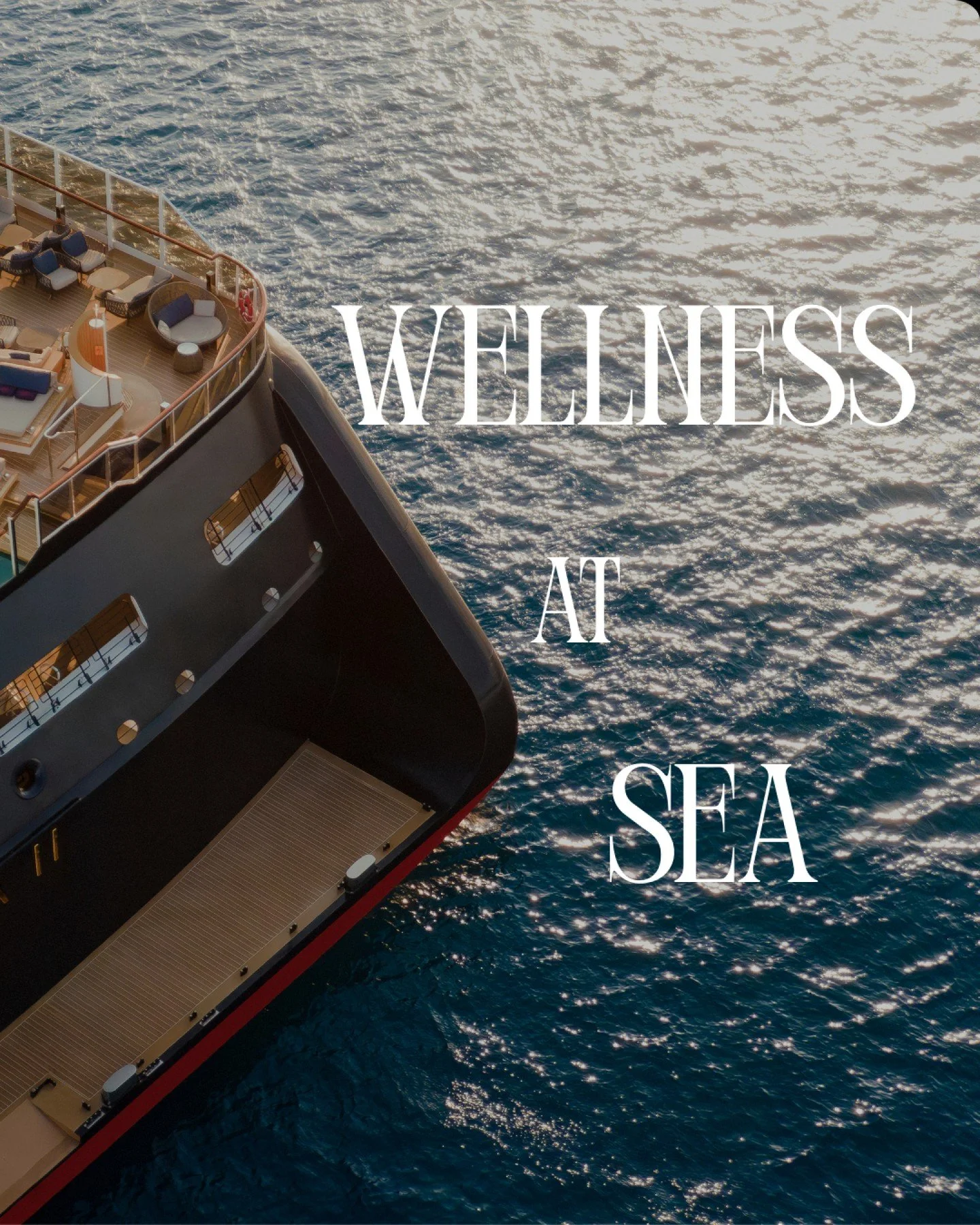 If you think cruises are buffets, bingo, and chaos&hellip; allow me to correct you.

This carousel is about wellness at sea, and no, that does not mean a sad treadmill next to the pool. These cruise lines have quietly upgraded the game with real ther