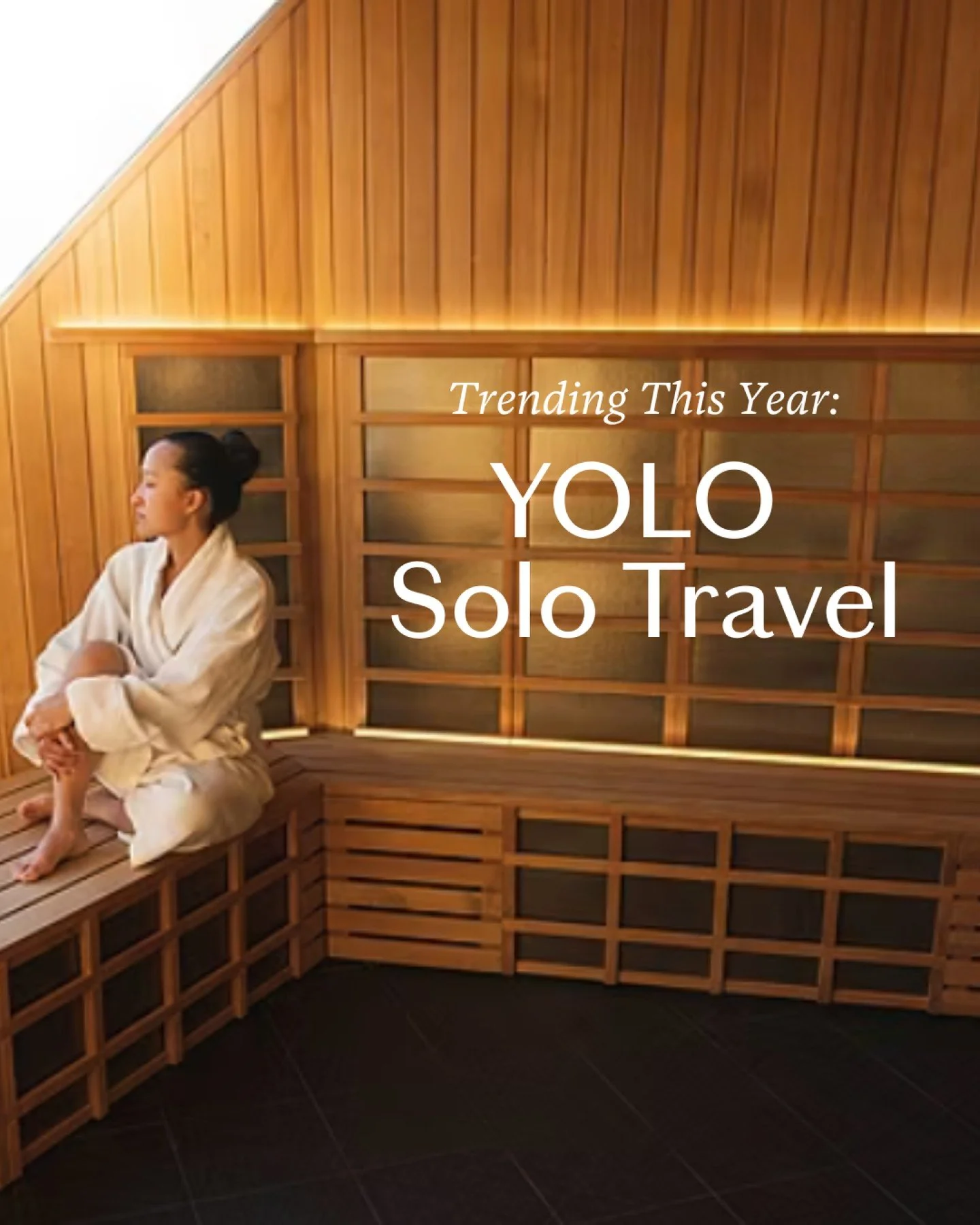 Stop waiting for someone else&rsquo;s calendar to align.

Imagine waking up somewhere beautiful and not having to coordinate a single plan.
No group chat.
No compromises.
Just you, your coffee, and a morning that unfolds slowly.

Solo used to mean pa