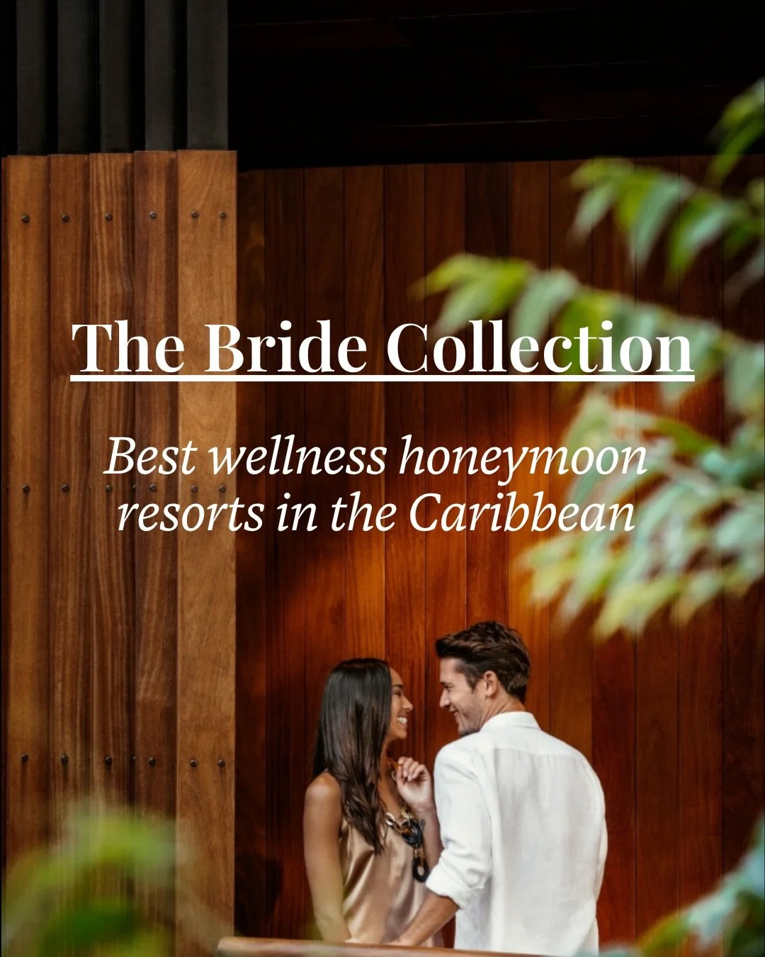 The post-wedding glow deserves a setting that matches. ✨🧘&zwj;♀️

If your vision for a honeymoon includes more than just a beach chair, welcome to The Bride Collection. I&rsquo;ve curated these Caribbean gems specifically for the couple that values 