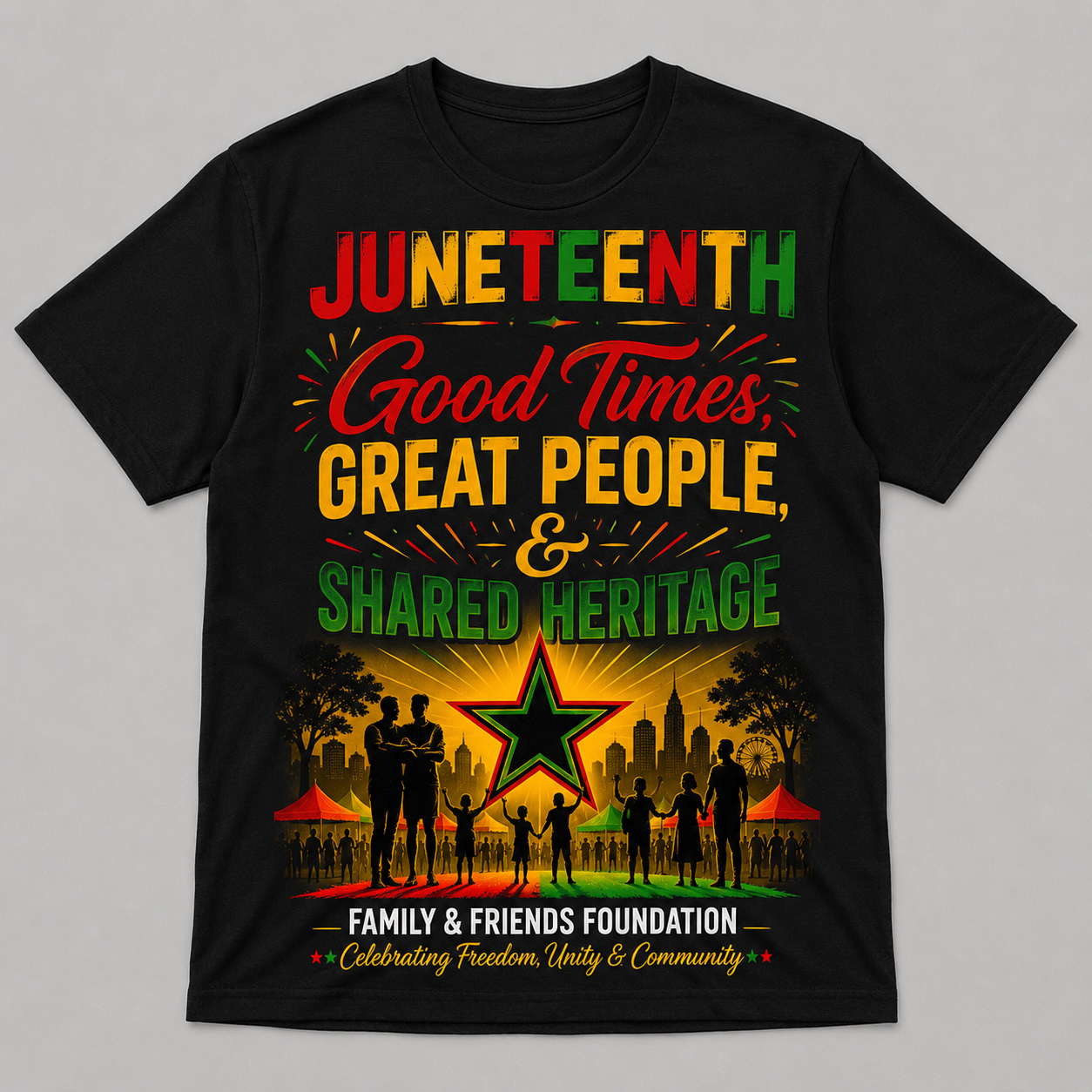 Juneteenth Unity Tee