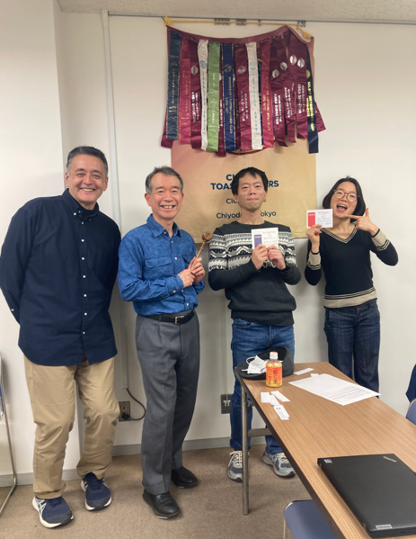 トーストマスターズ例会レポート