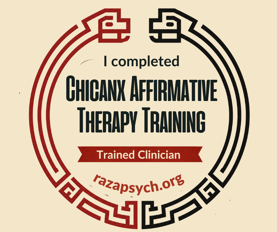 Rafael Cazares - Trained Clinician in Chicanx Affirmative Therapy
