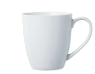 White ceramic coffee mug