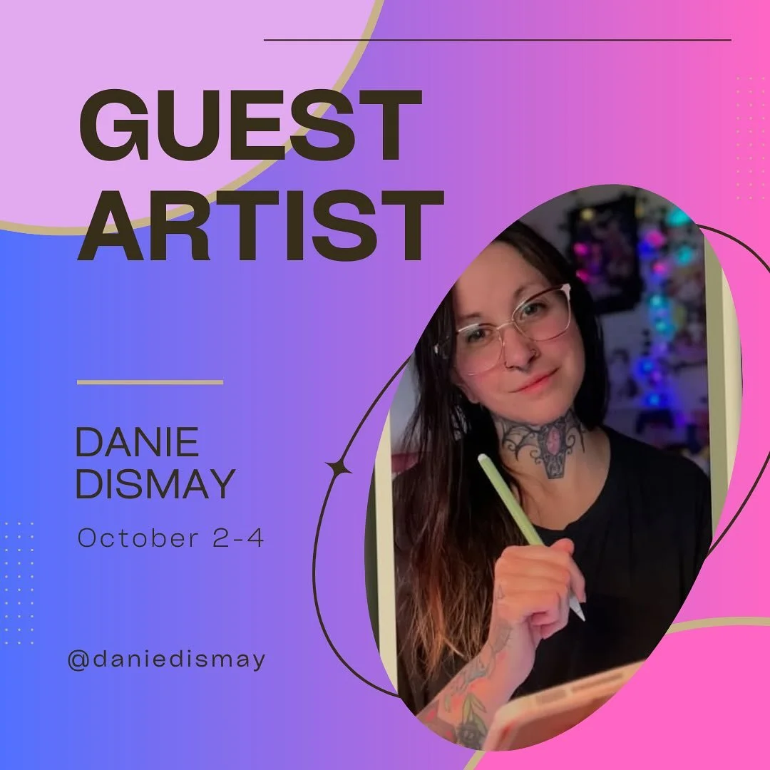 We are so happy to be hosting @daniedismay October 2-4. She has some gorgeous designs ready to go!! Check out her work and give her a follow! You won&rsquo;t be disappointed :)