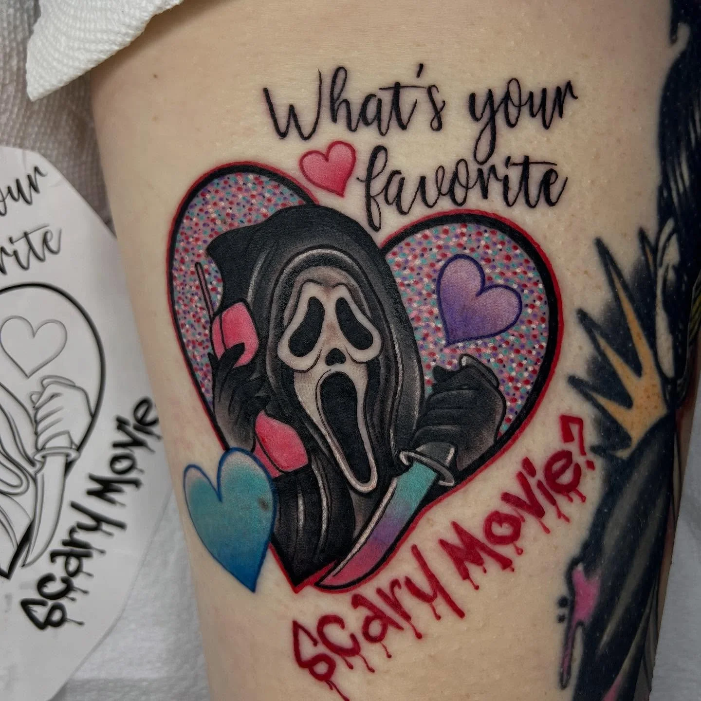 With spooky season right around the corner, here are some spooky pieces by shop owner @_sweetbtattoos_ We will be holding a flash event on Halloween here at Anatomy. Stay tuned for details.