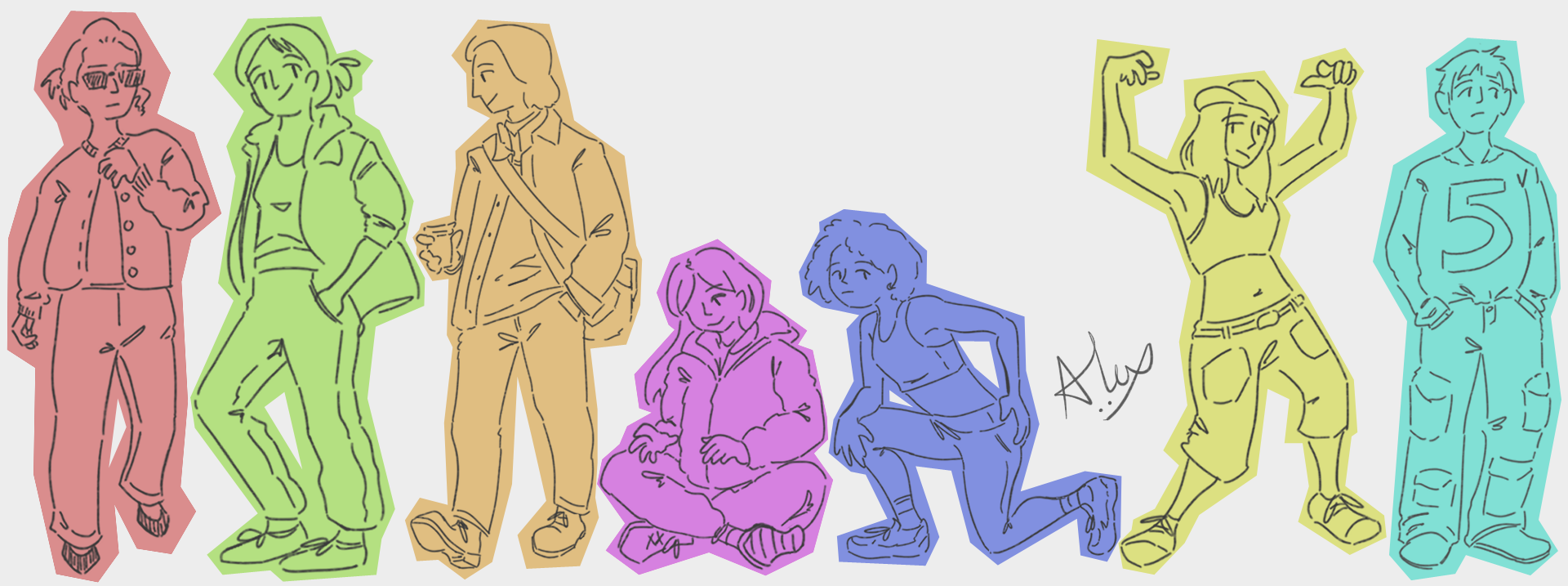 Models from the Mall