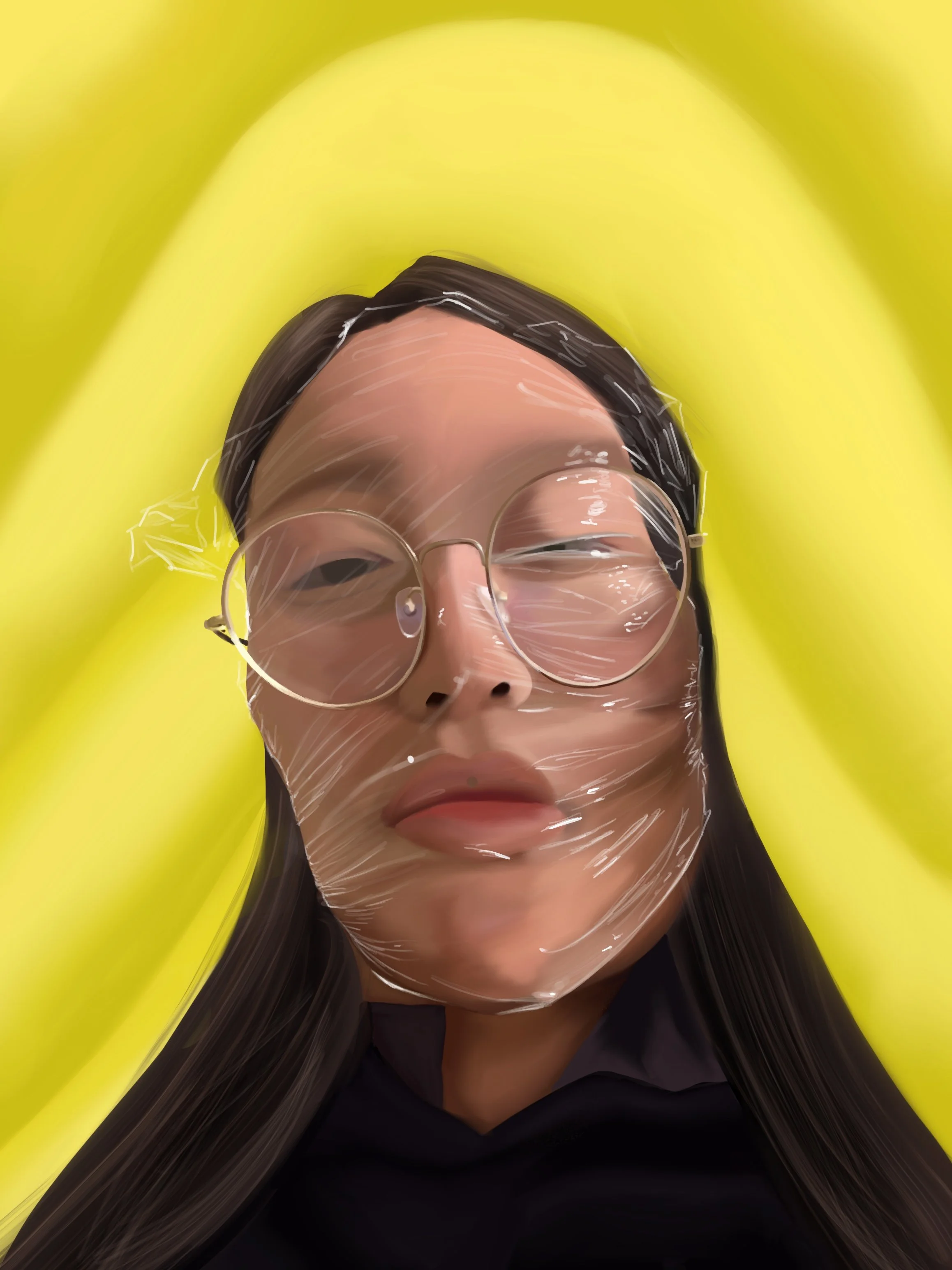 Bad Selfies - Saran ( Procreate)