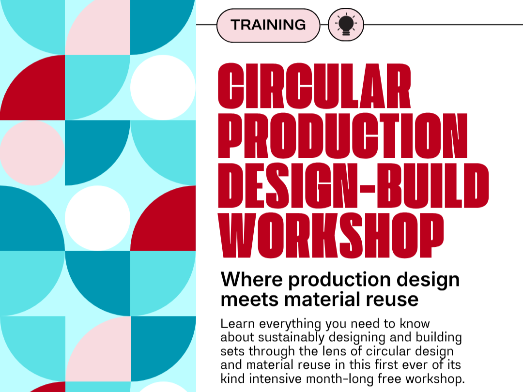 Apply Now: Circular Production Design-Build Workshop