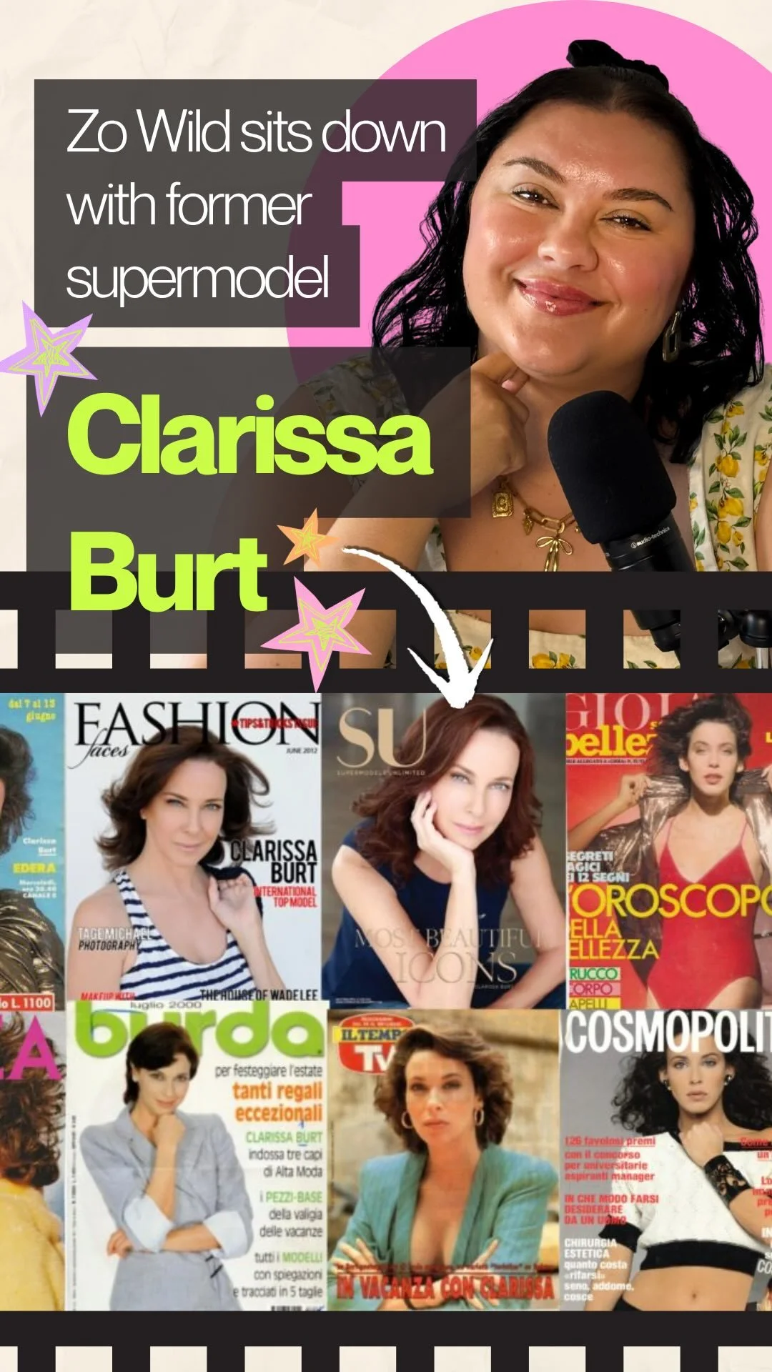 Haven’t you always wondered what the supermodel secret is to self-confidence is?!?! Us, too!! That’s exactly why we sat down with @clarissaburt – former supermodel turned actress, author, and more ๐ซถ๐พ๐๐๐
Our new episode drops T
