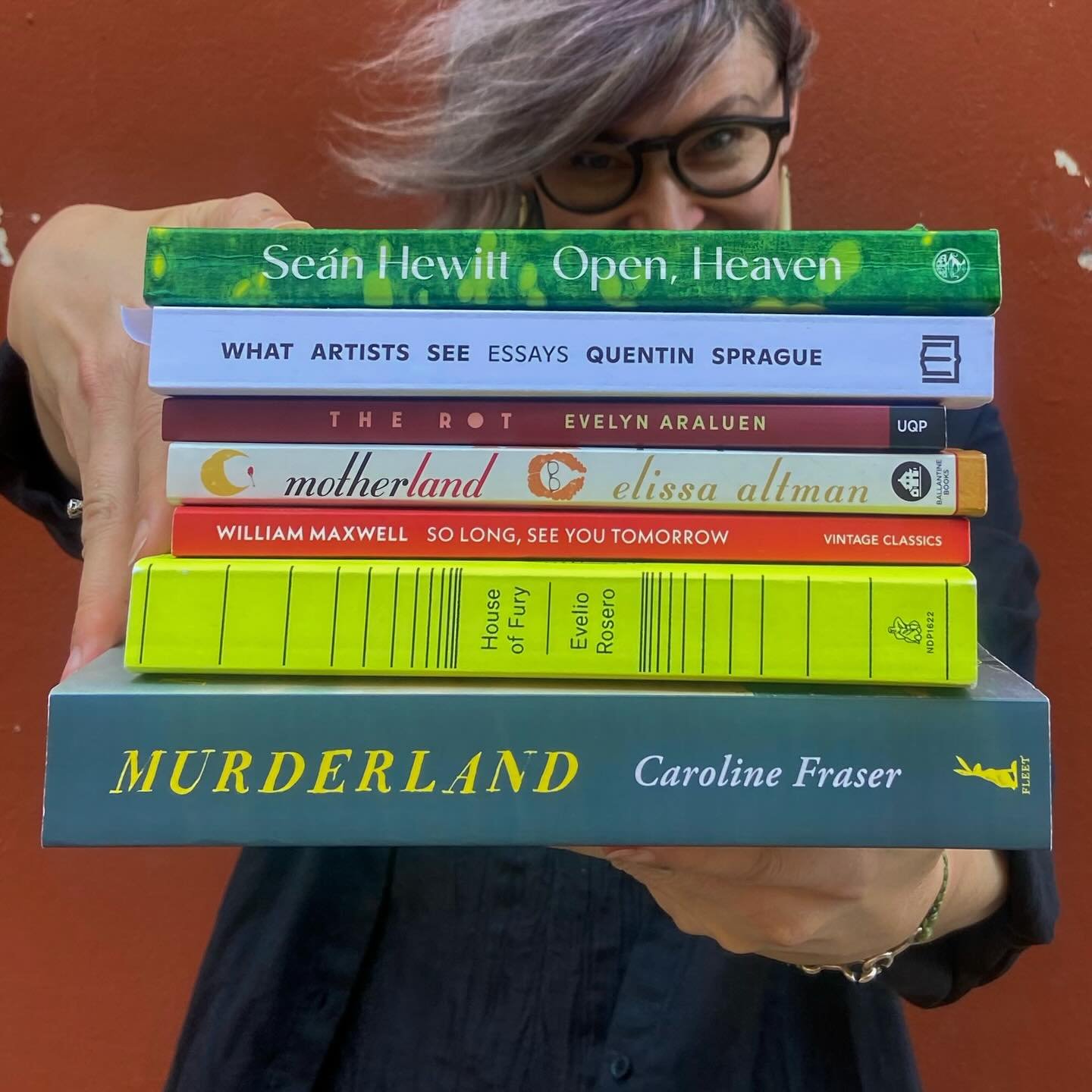 ✨STAFF TOP READS 2025: ANNE✨

📚 Open, Heaven by Sean Hewitt - an intense novel of teenage yearning which tints the narrator&rsquo;s adult life 
📚 What Artists See by Quentin Sprague - fascinating essays on Australian artist&rsquo;s practice and phi