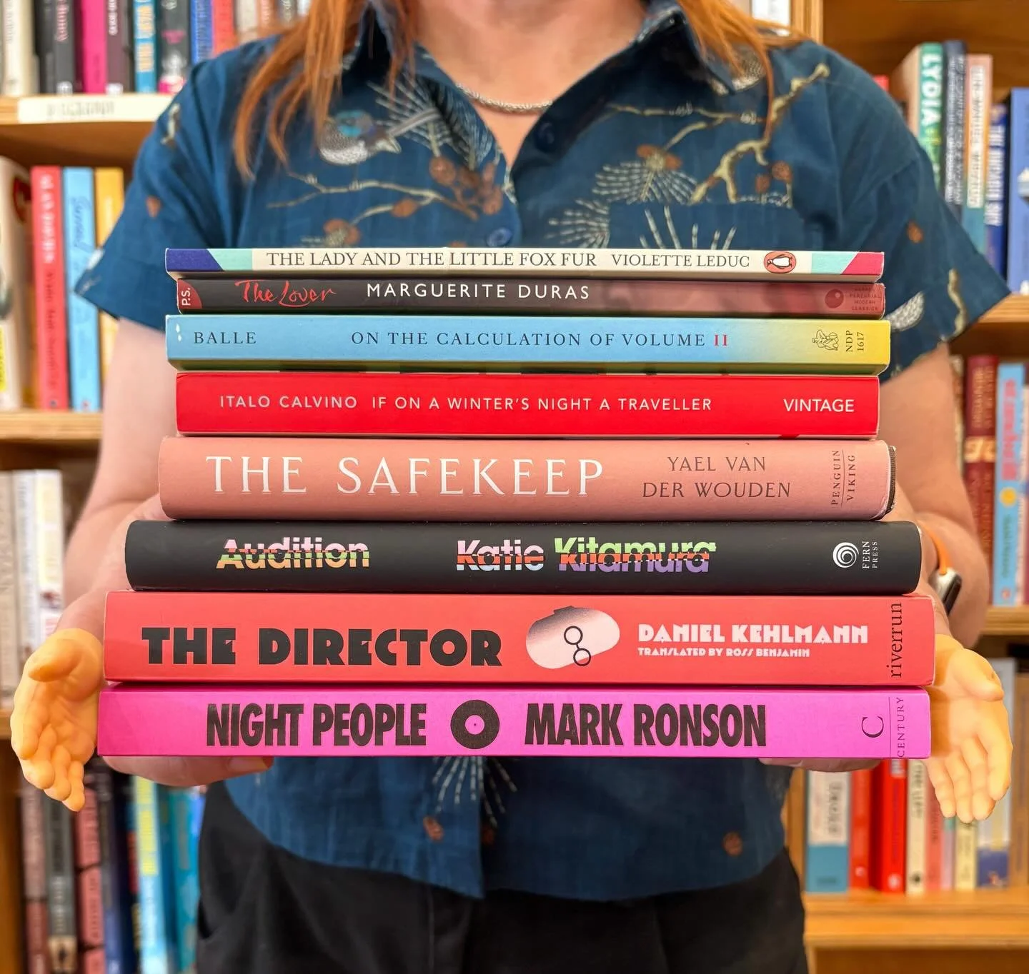 ✨STAFF TOP READS 2025: SHARON✨

You may know (and love) Sharon from her 10+ years at our sister shop, Crow Books. This year she took on the arduous task of becoming our manager when Alan stepped away to open Pigface Bookstore. Somehow she still had t