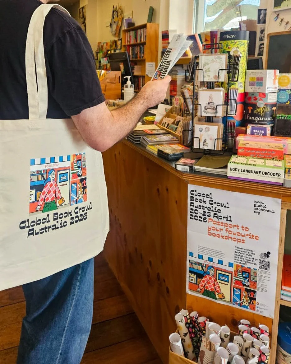 We are super excited to be a stop on the Perth leg of the Global Book Crawl 2026! 🌏📚

We&rsquo;re joining a stellar lineup of 16 independent bookstores across Perth for a bookish adventure and celebration of our local literary scene! 

From Monday 