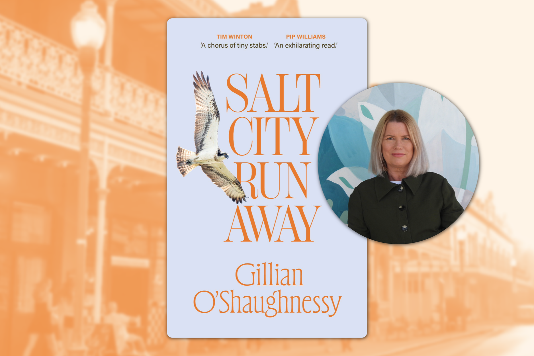 Author Talk - Gillian O’SHaughnessy on Salt City Runaway