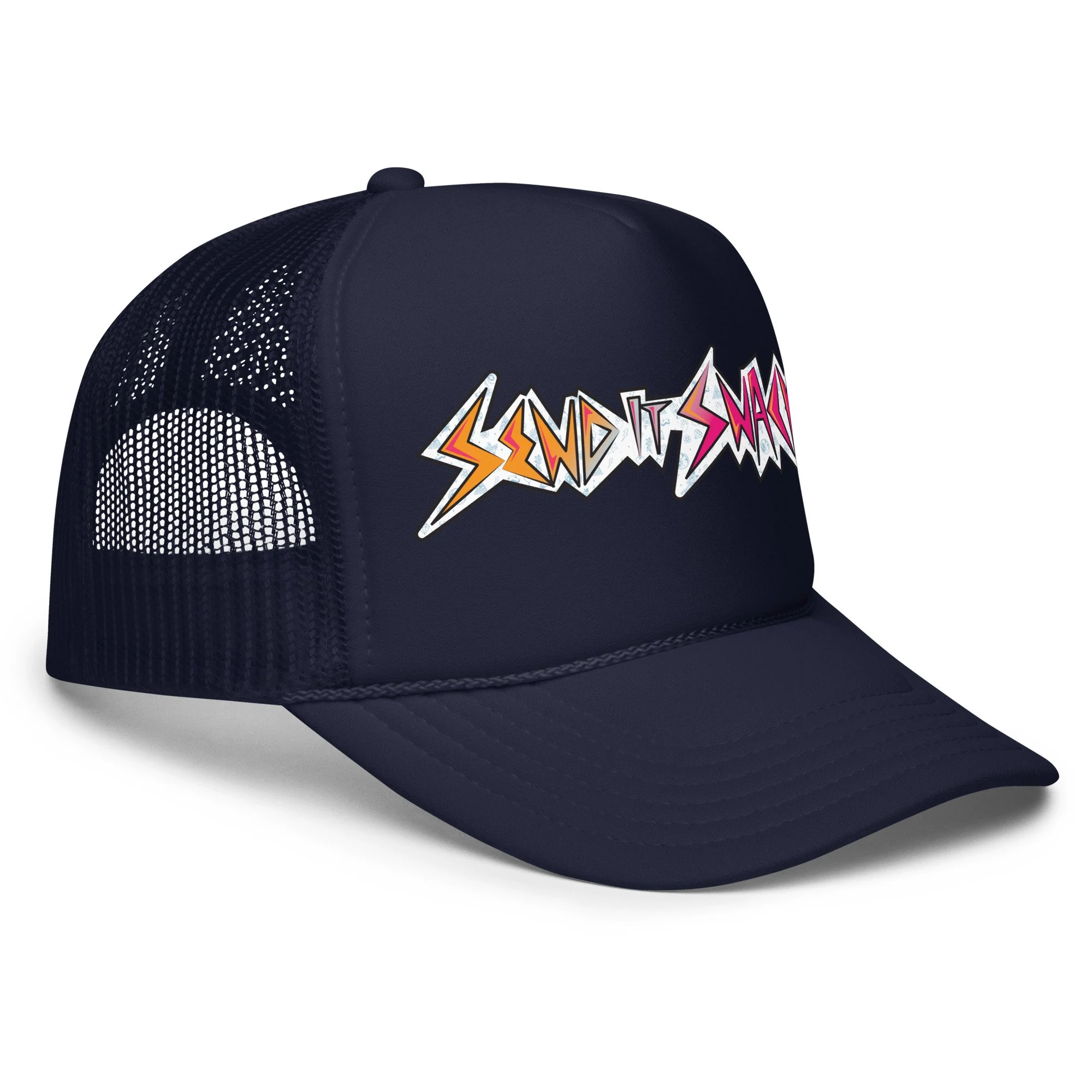 Send It Snacks Foam trucker hat