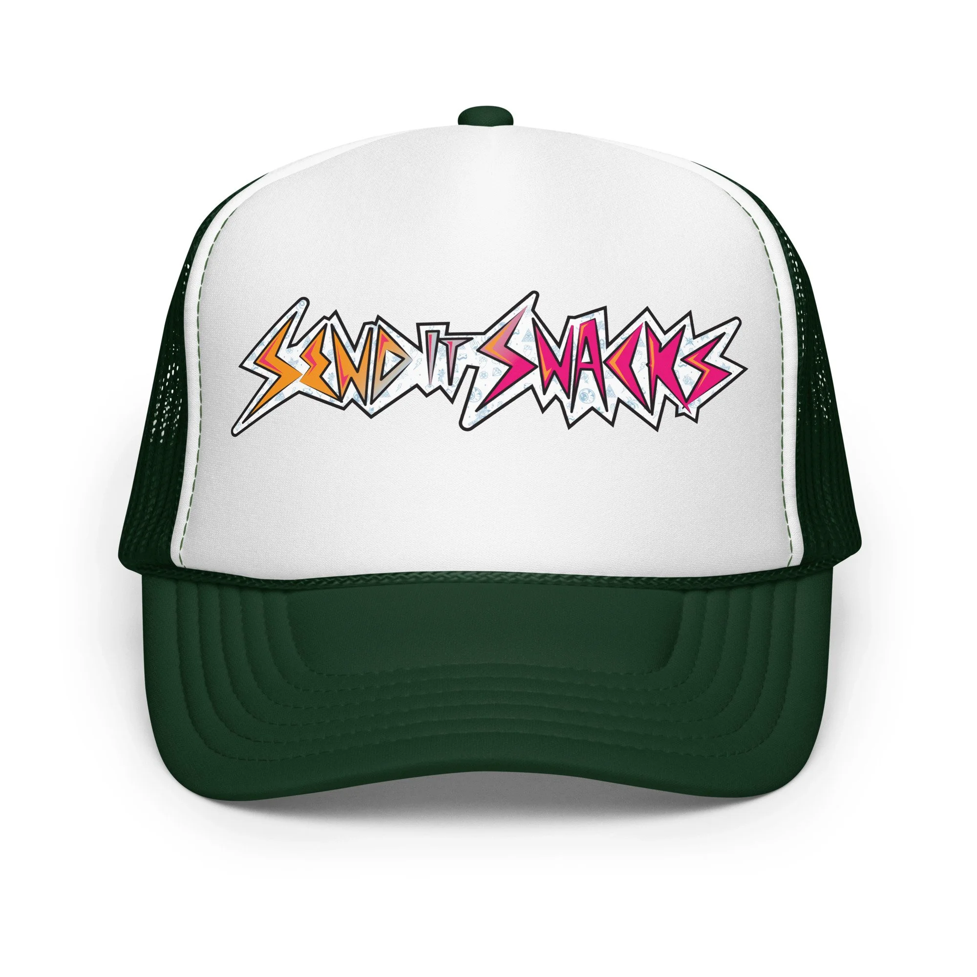 Send It Snacks Foam trucker hat