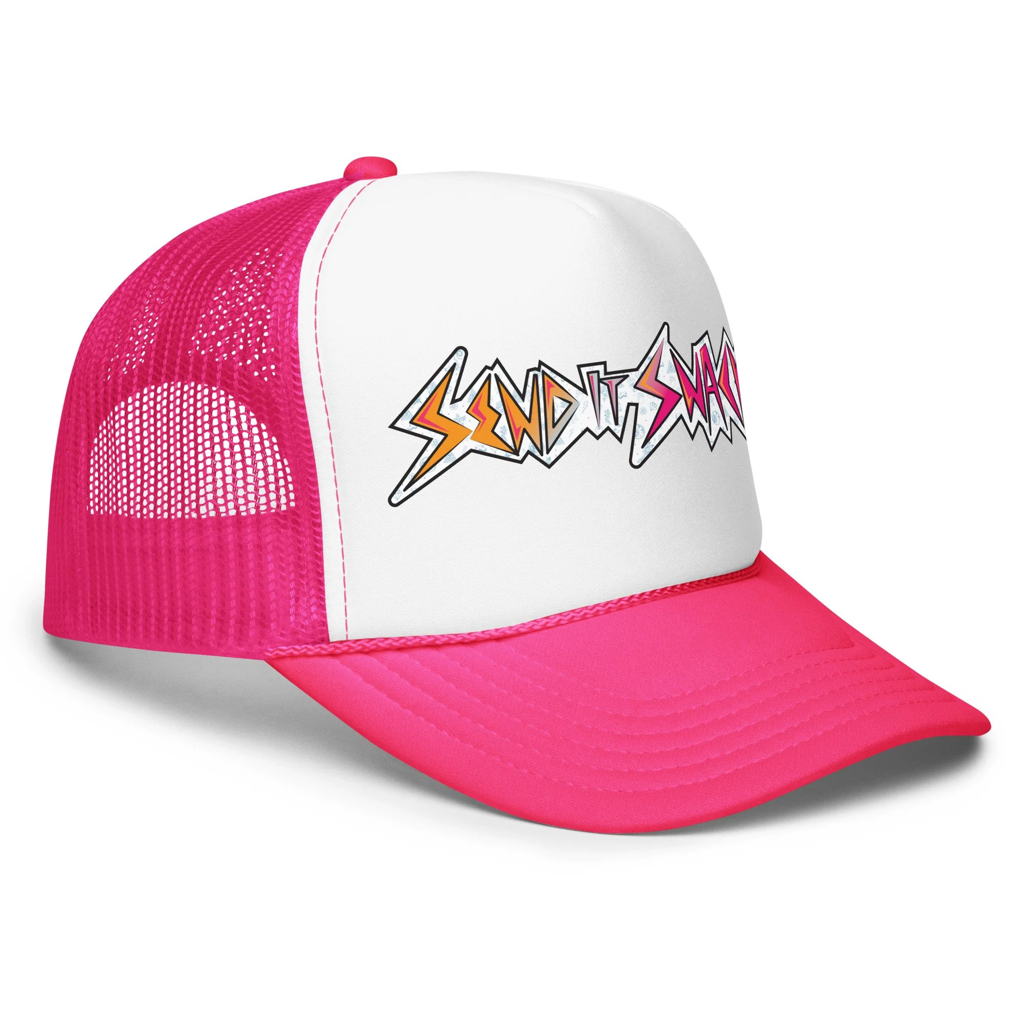Send It Snacks Foam trucker hat