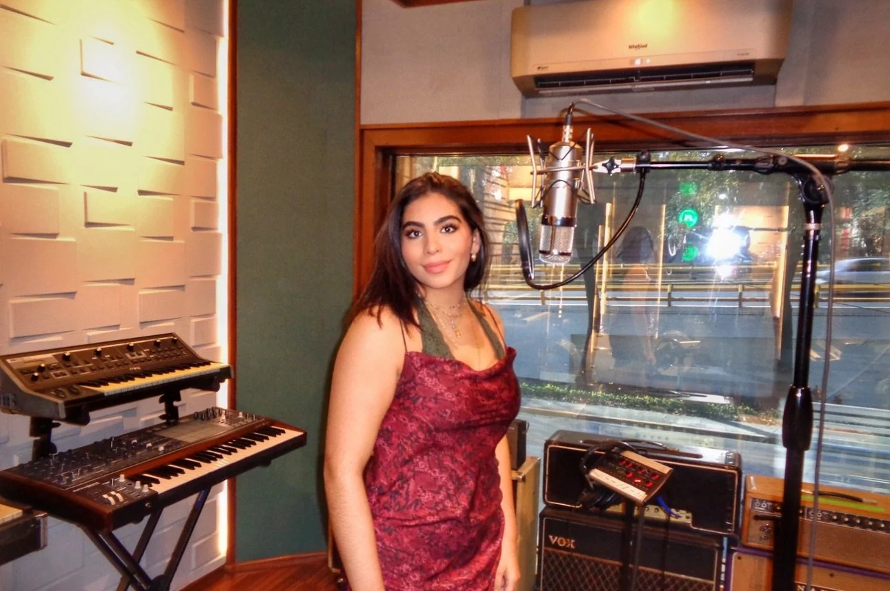 2019 Studio Recording of "Past and Future" Final Vocals