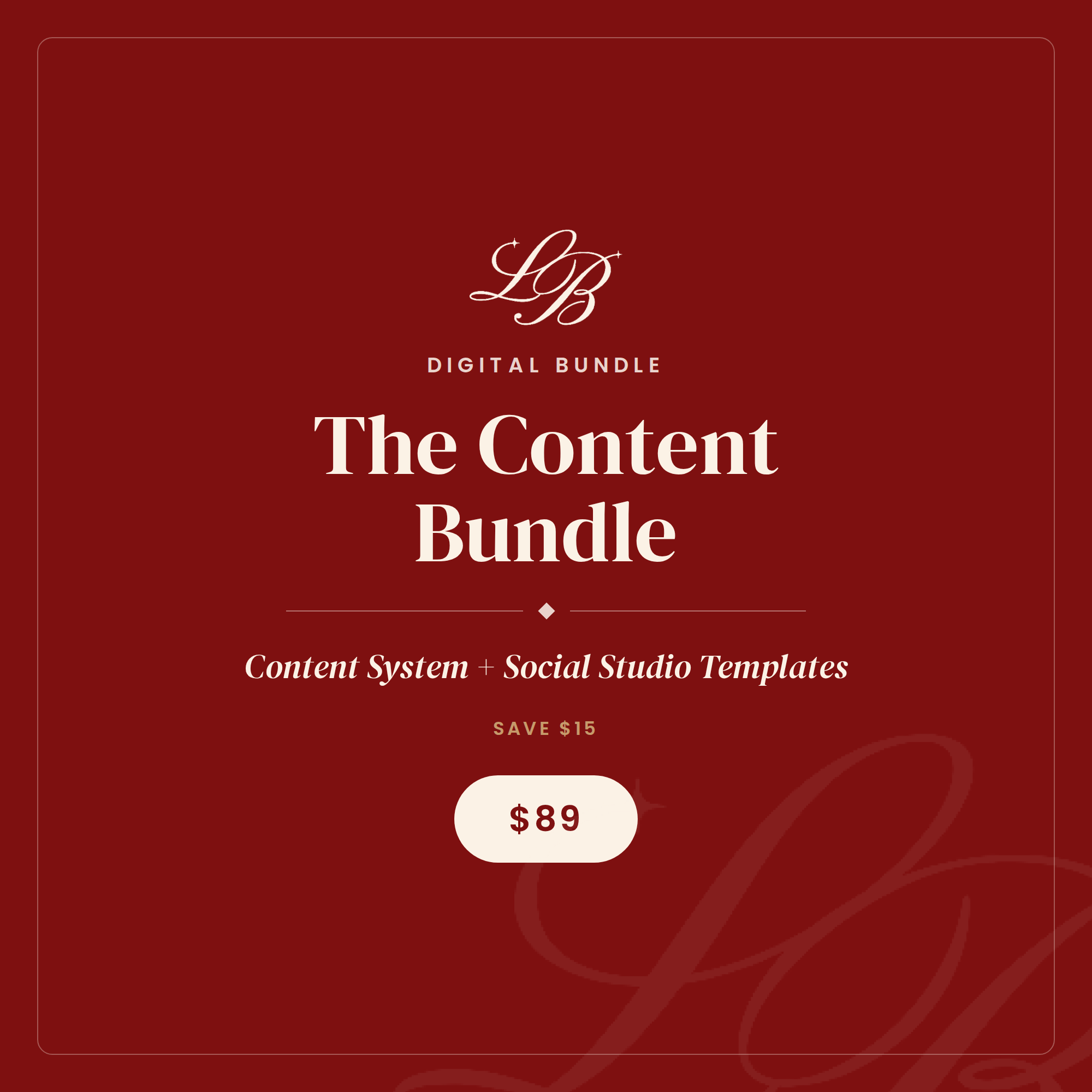 The Content Bundle — Plan & Post with Ease