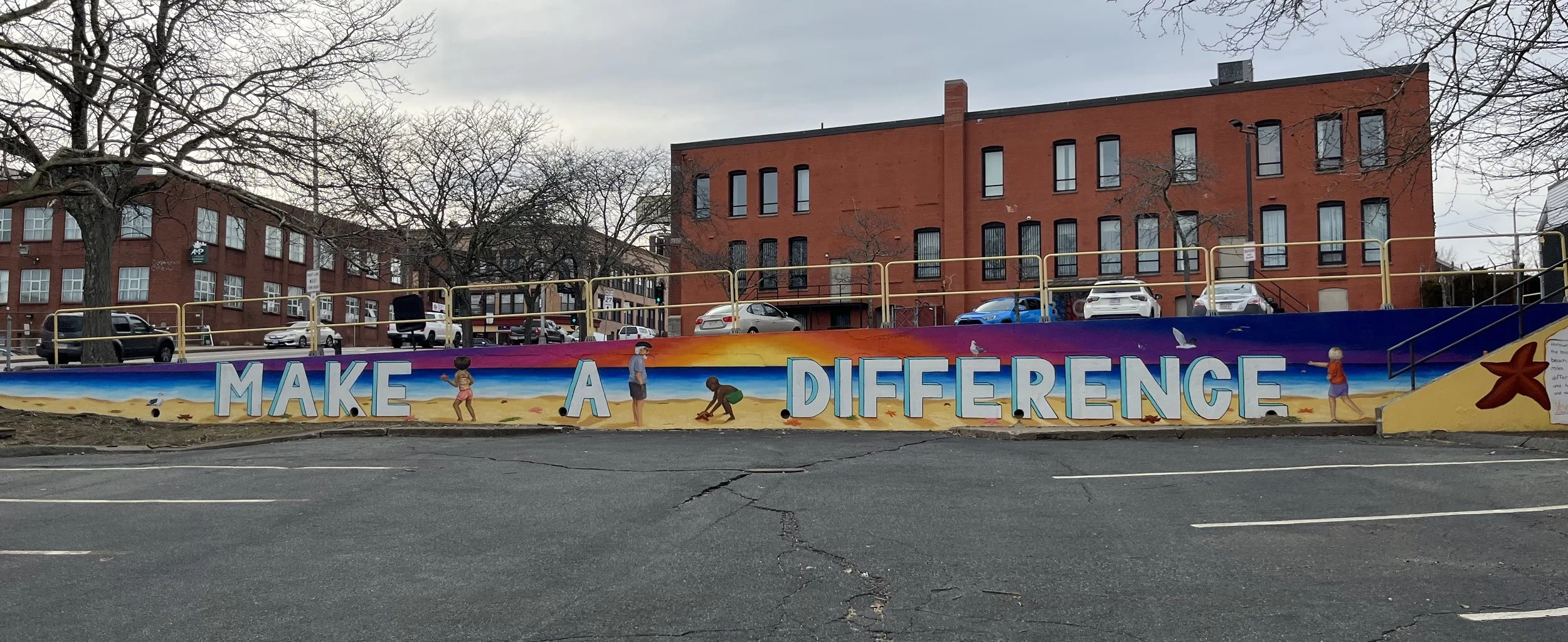 Make A Difference Mural 2021
