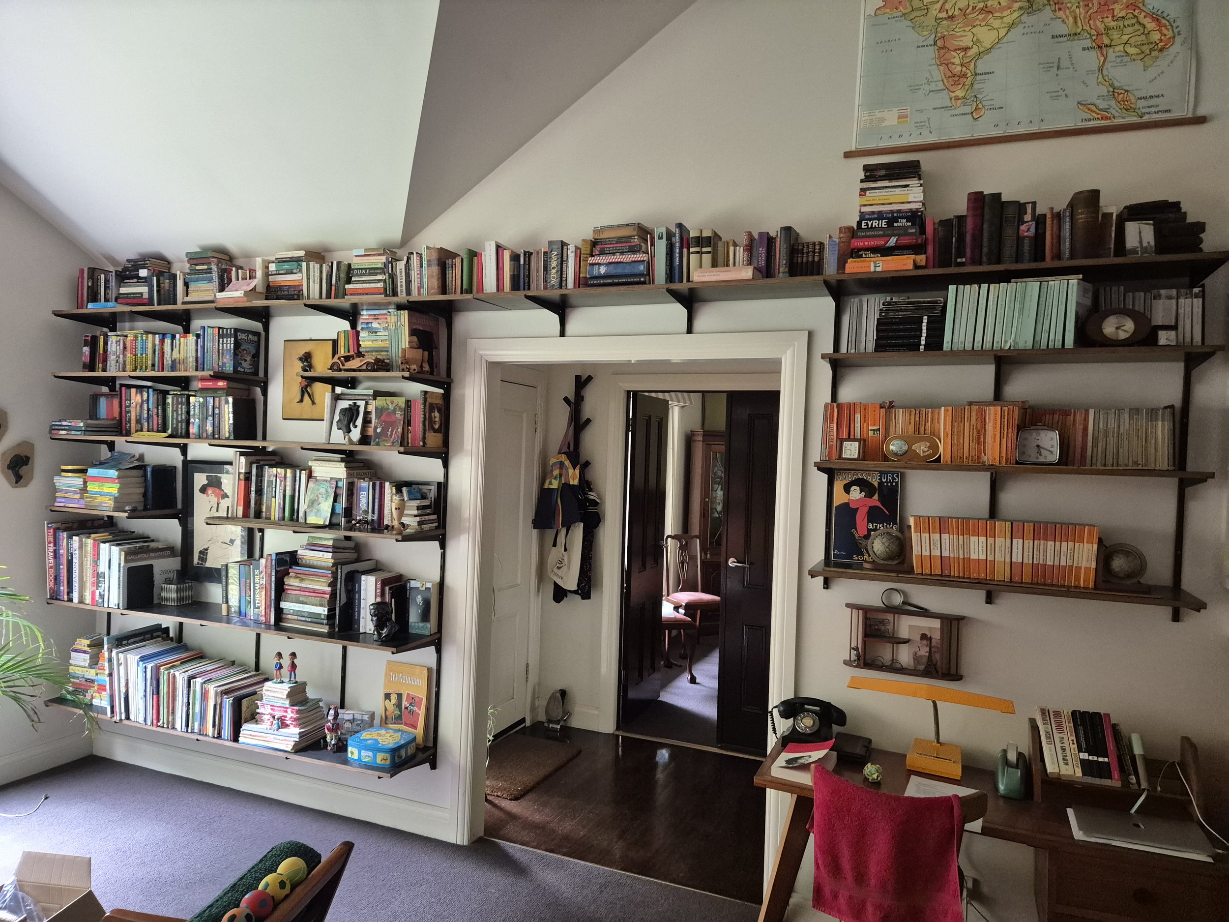 Custom shelving