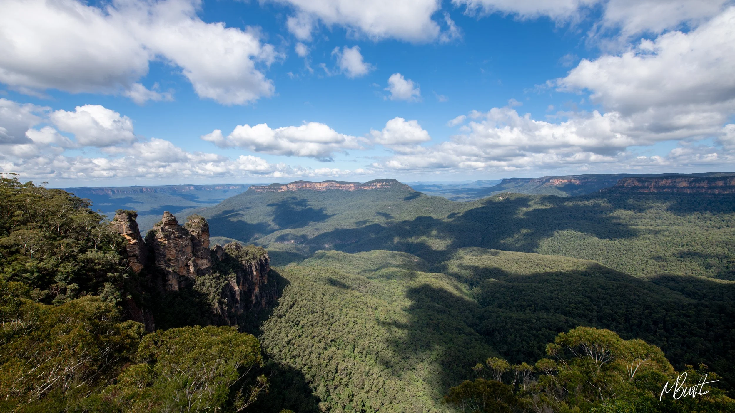 The Three Sisters, Katoomba, NSW, Australia. April 2025.