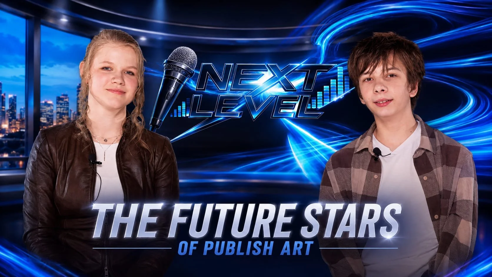 “Next Level” - Hosted by David Lavron and Kira Marou - interviews with rising stars of Publish Art Productions, featuring backstage moments and the realities of young performers lives.
