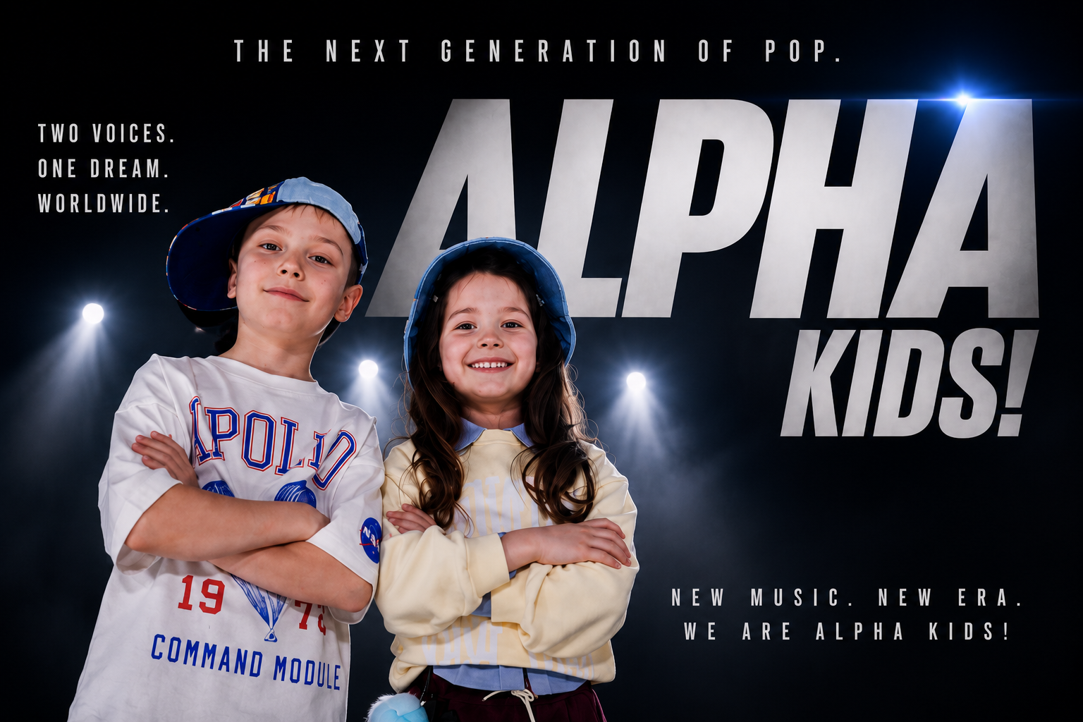 "ALPHA KIDS" — the pop duet - Safie Cat and Calen River!