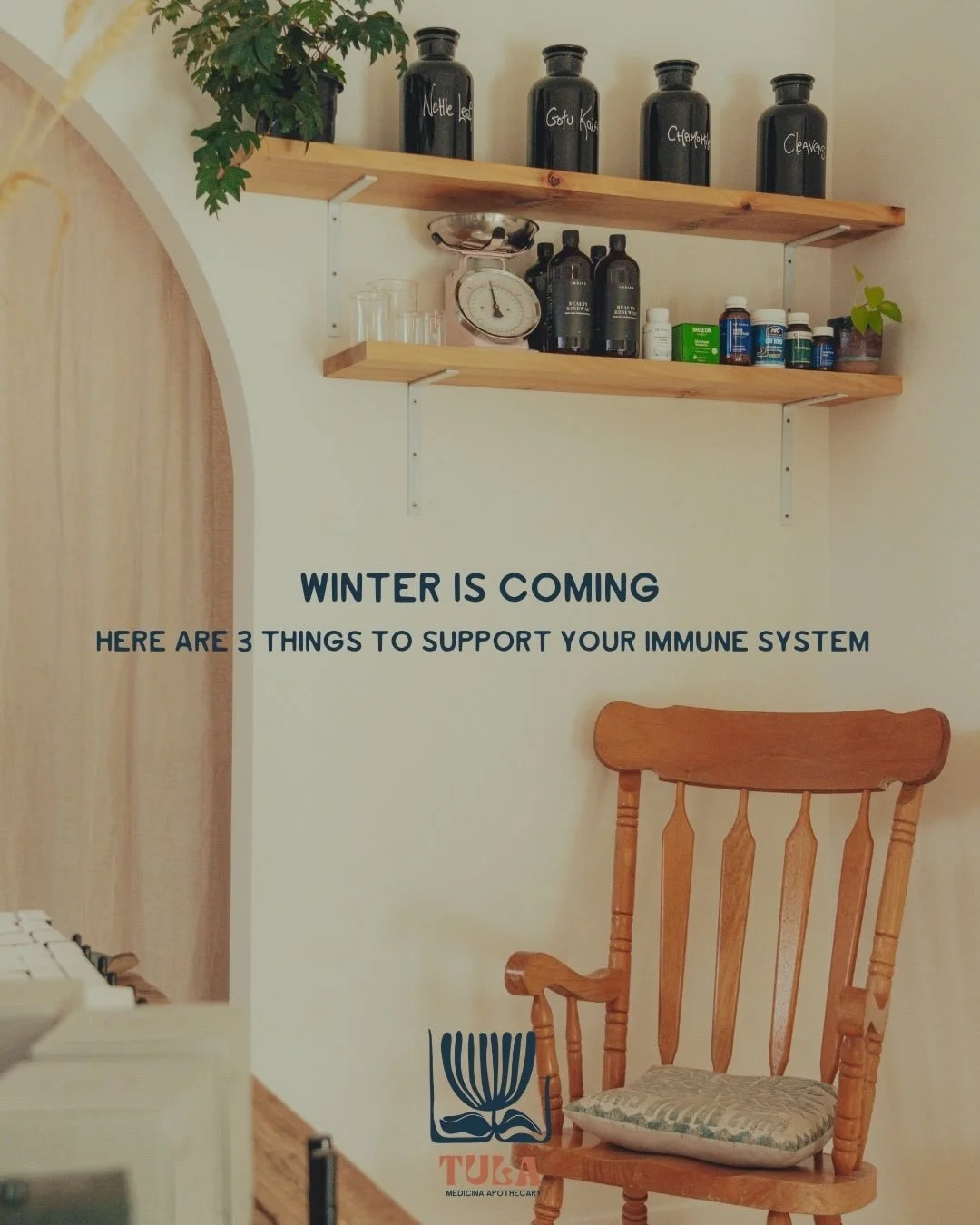 Winter doesn&rsquo;t have to mean getting sick, running on empty or pushing through with a weakened immune system. With the right herbal medicine/mushrooms, resting your body and the right nutrition you can move through the cooler months feeling stro