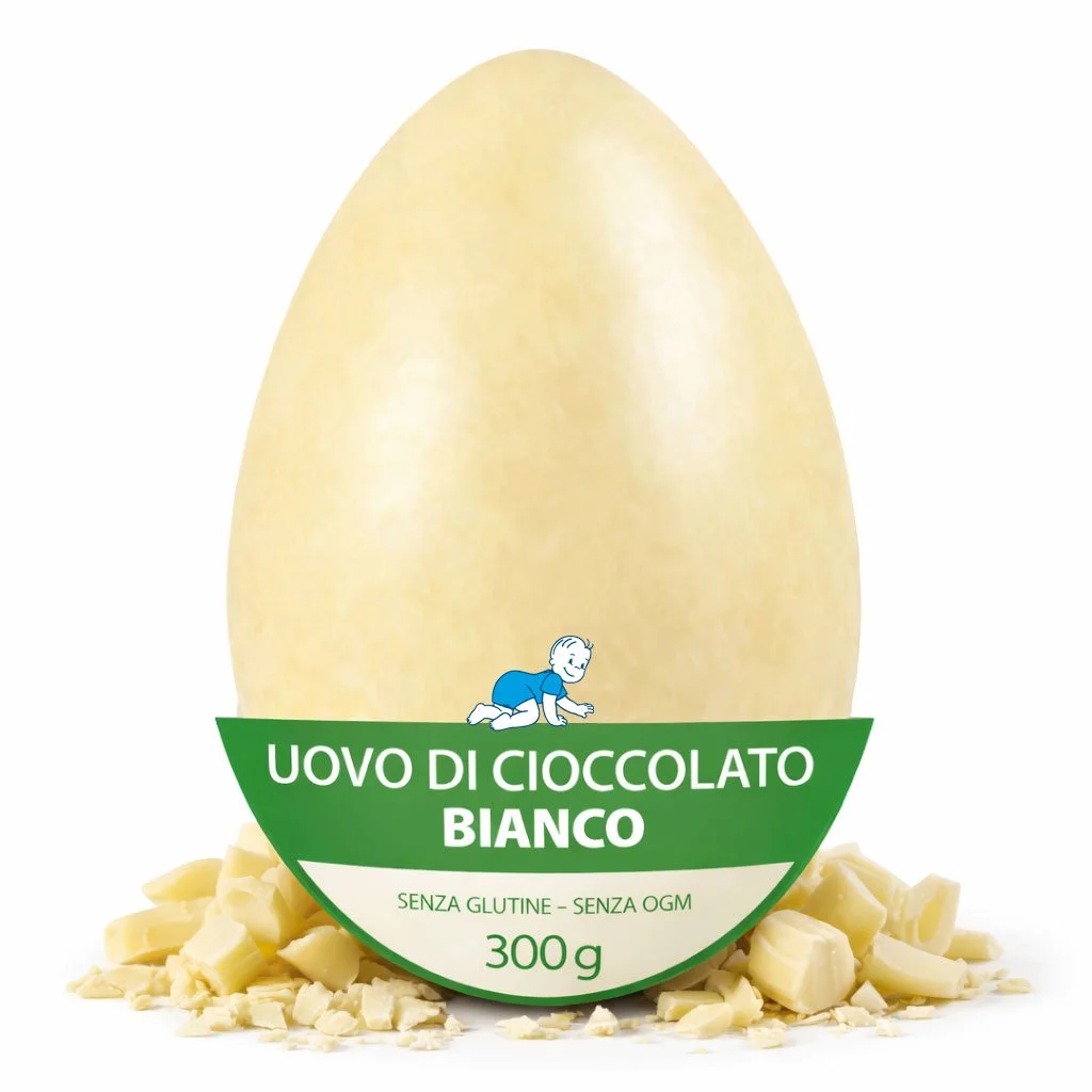 Uovo di Pasqua - Cioccolato Bianco