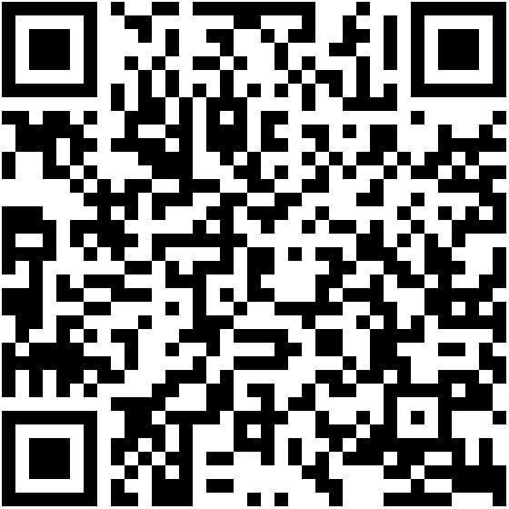 Un codice QR in bianco e nero.
