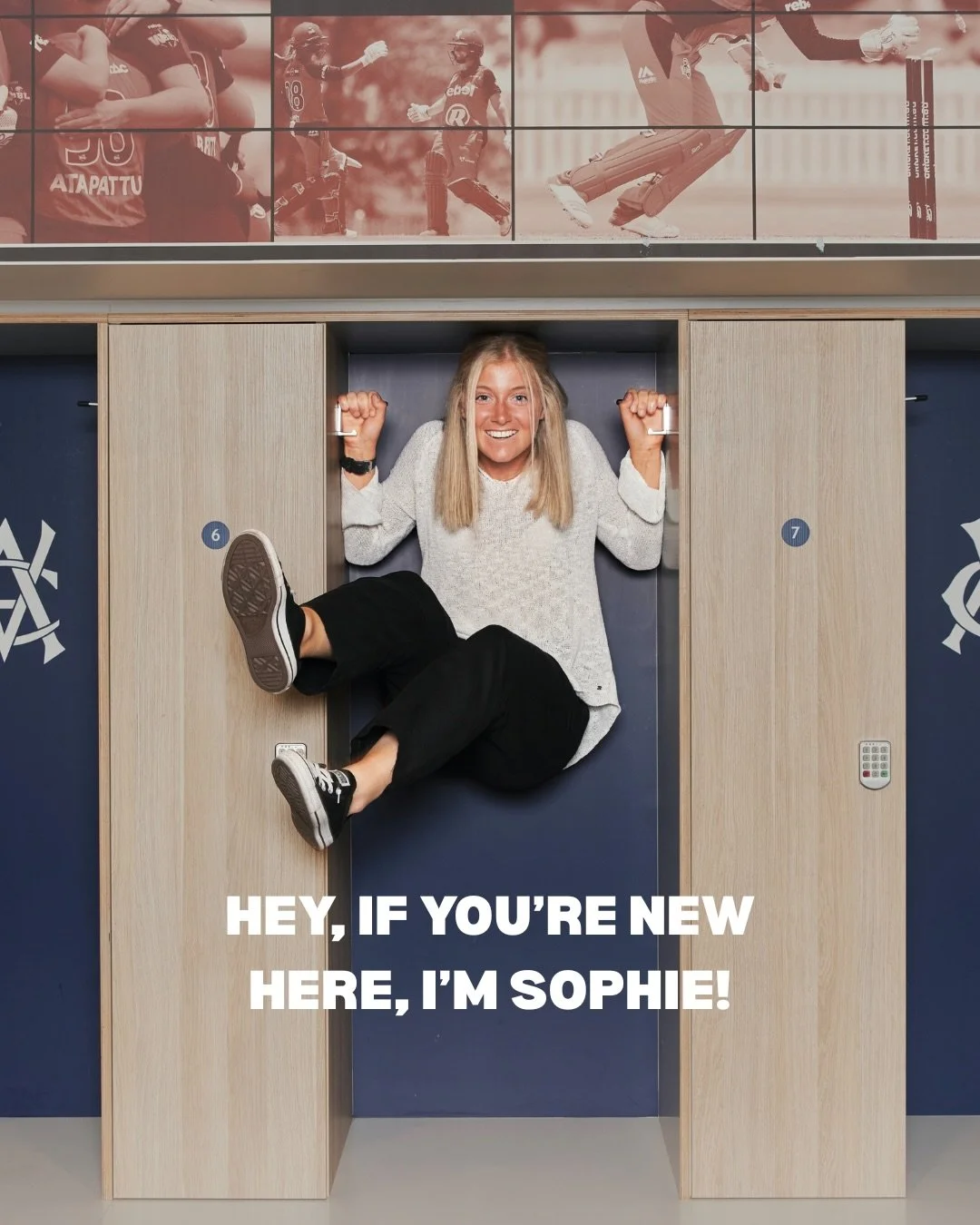 Hey, this is me.
A mix of art, cricket, and whatever else I&rsquo;m obsessed with at the time.🙈

📸 @poppy_gardner5