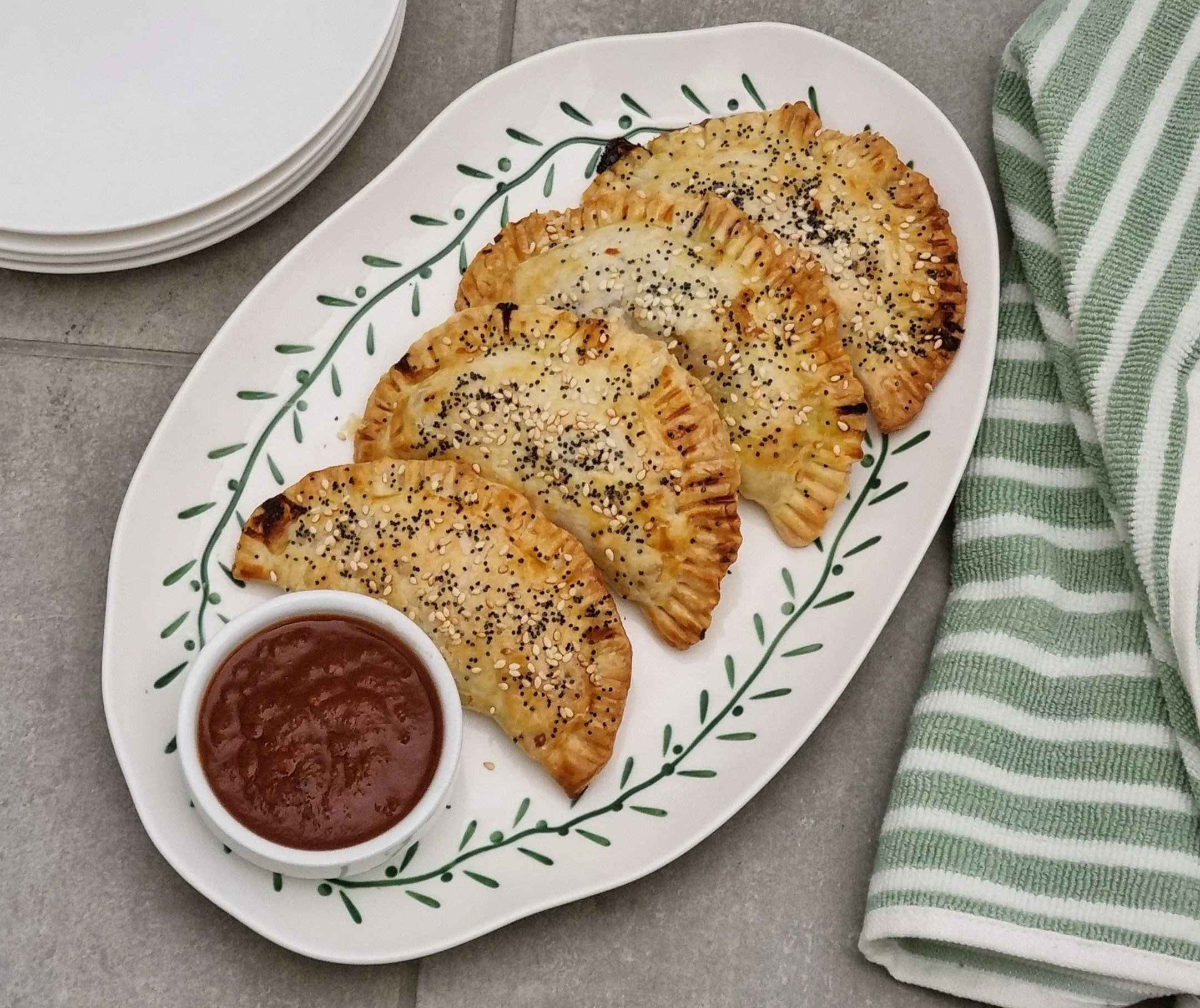 Veggie pasties