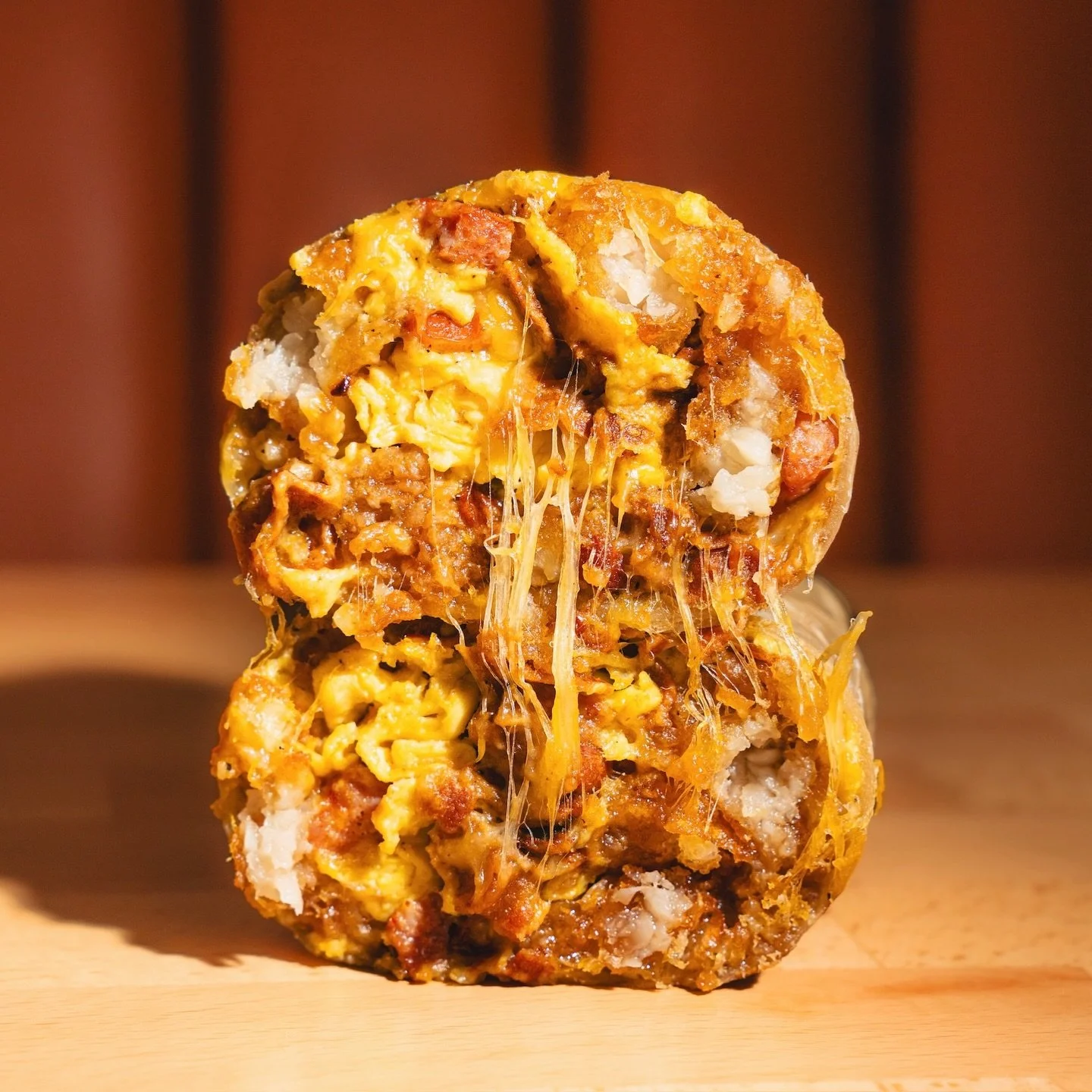 Saturday morning breakfast burritos >