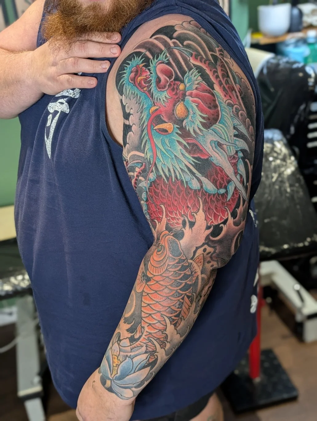 Koi Dragon sleeve.jpg