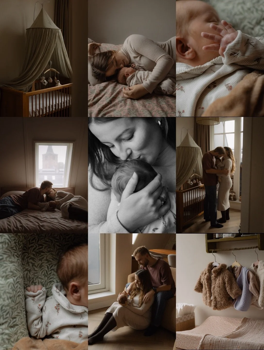 rain falling against the windows, soft light filling the room and a little world of their own ~ yadah 🧸🤍