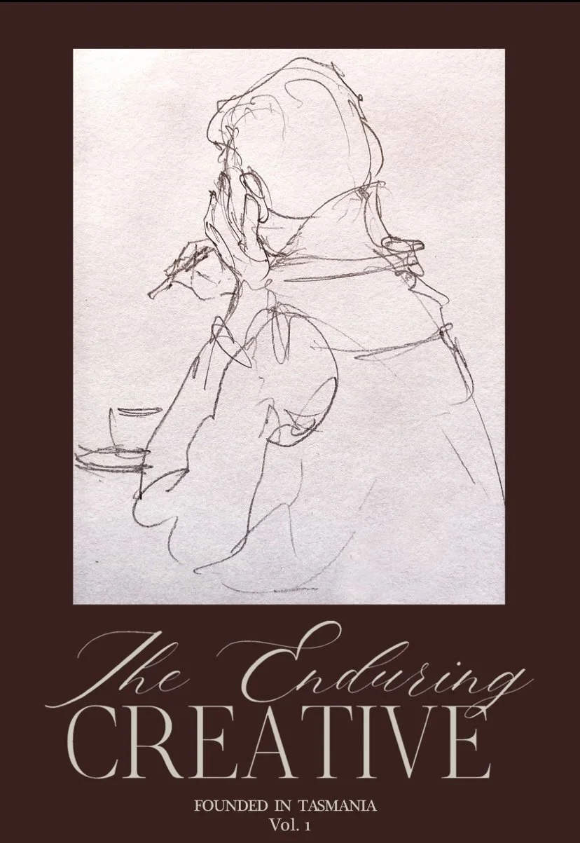 The cover for the first volume of The Enduring Creative