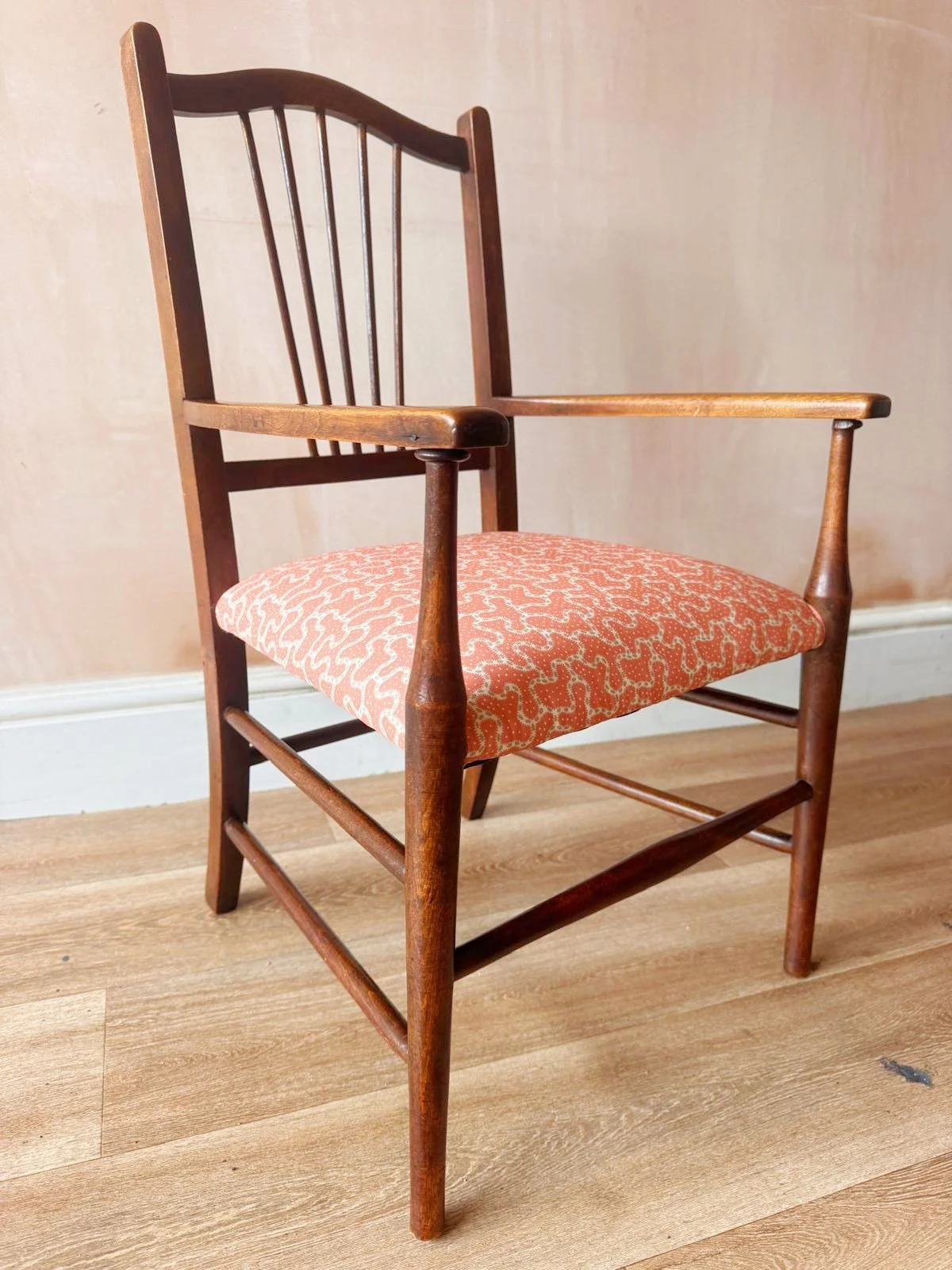 Minnie I' 19th Century Victorian Child's chair detail 1.jpg