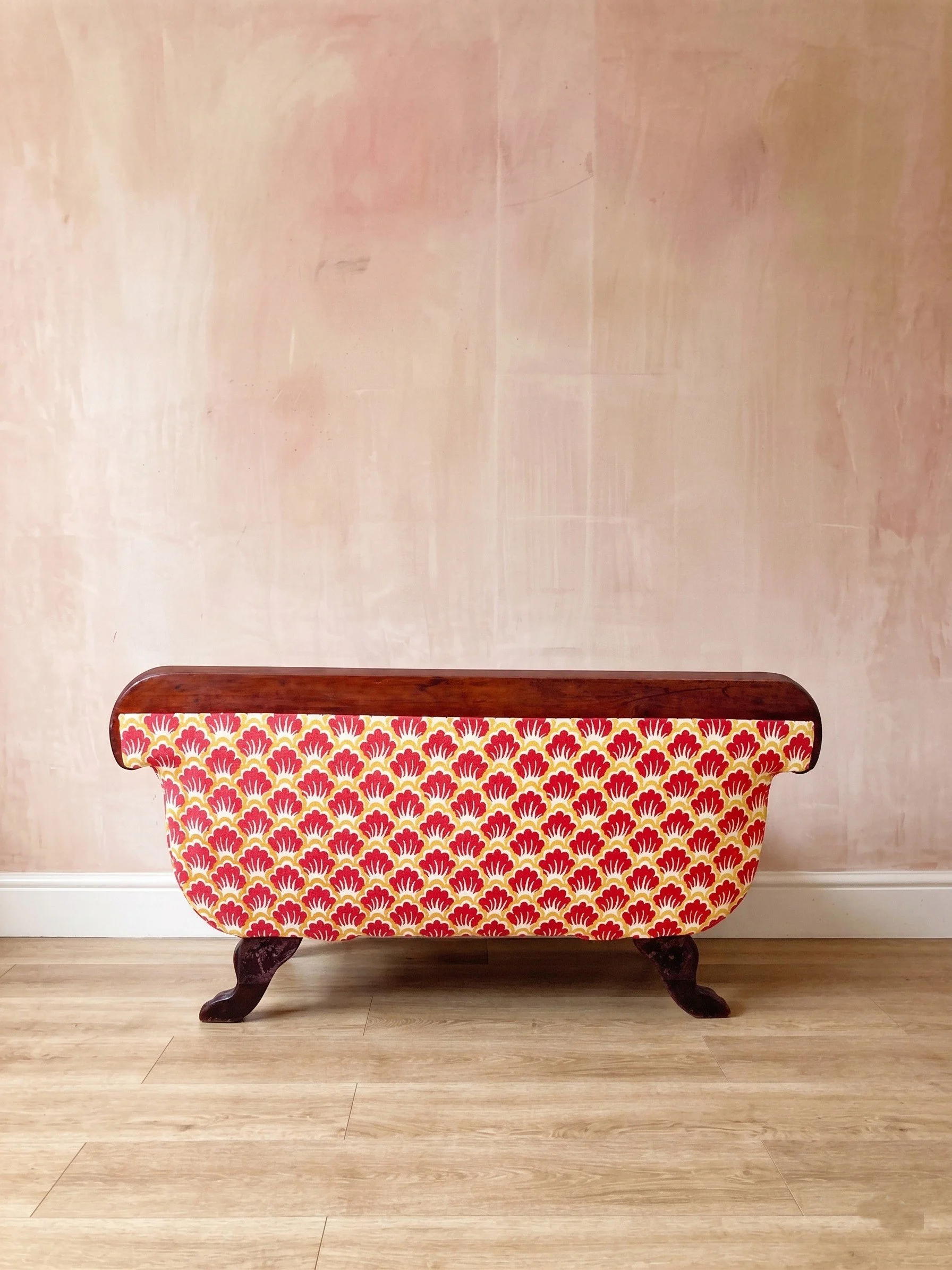 'The Petite' - 19th Century Regency Child's Sofa back.jpg