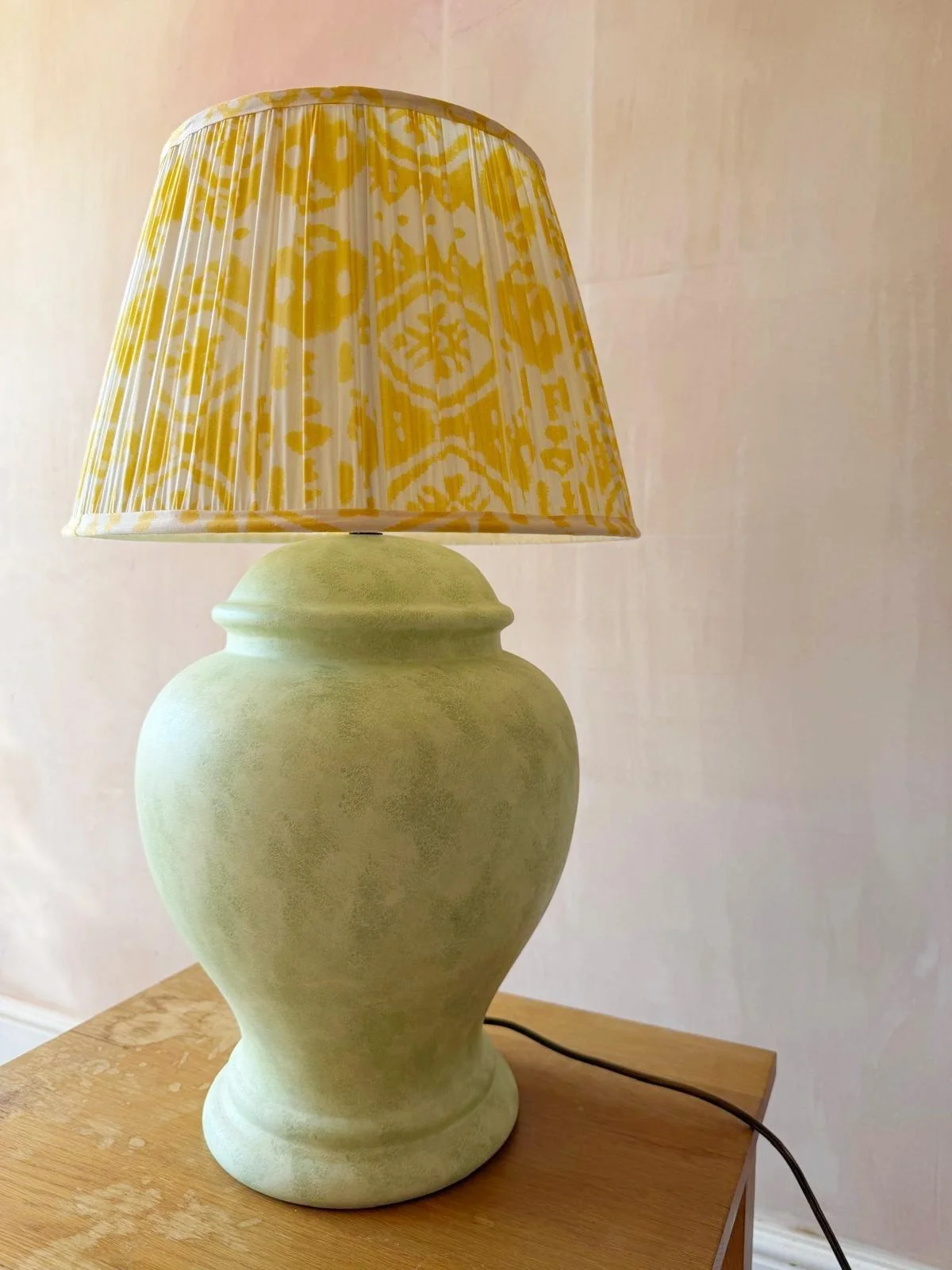 'Sky Stone' 20th century table lamp detail 1.jpg