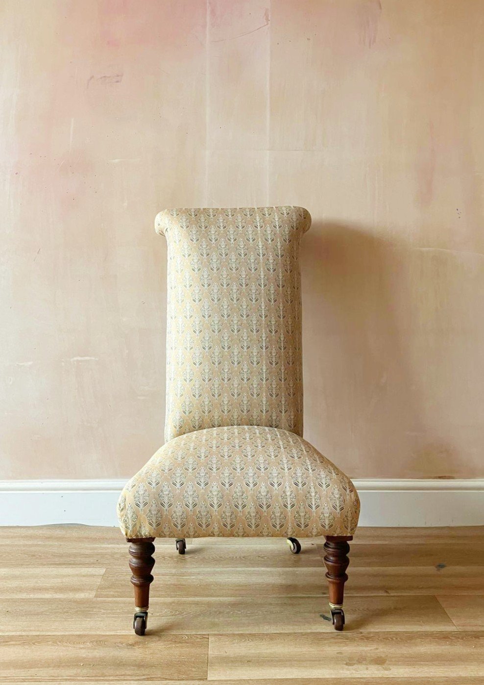 'The Slipper I' - 19th Century Victorian Slipper Chair front.jpg