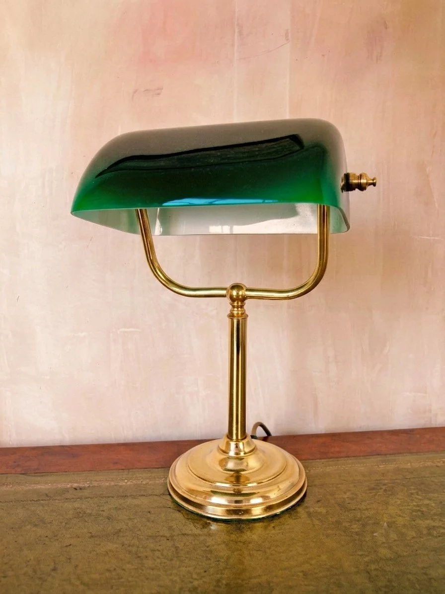 'Banks' - 20th Century Banker's Lamp